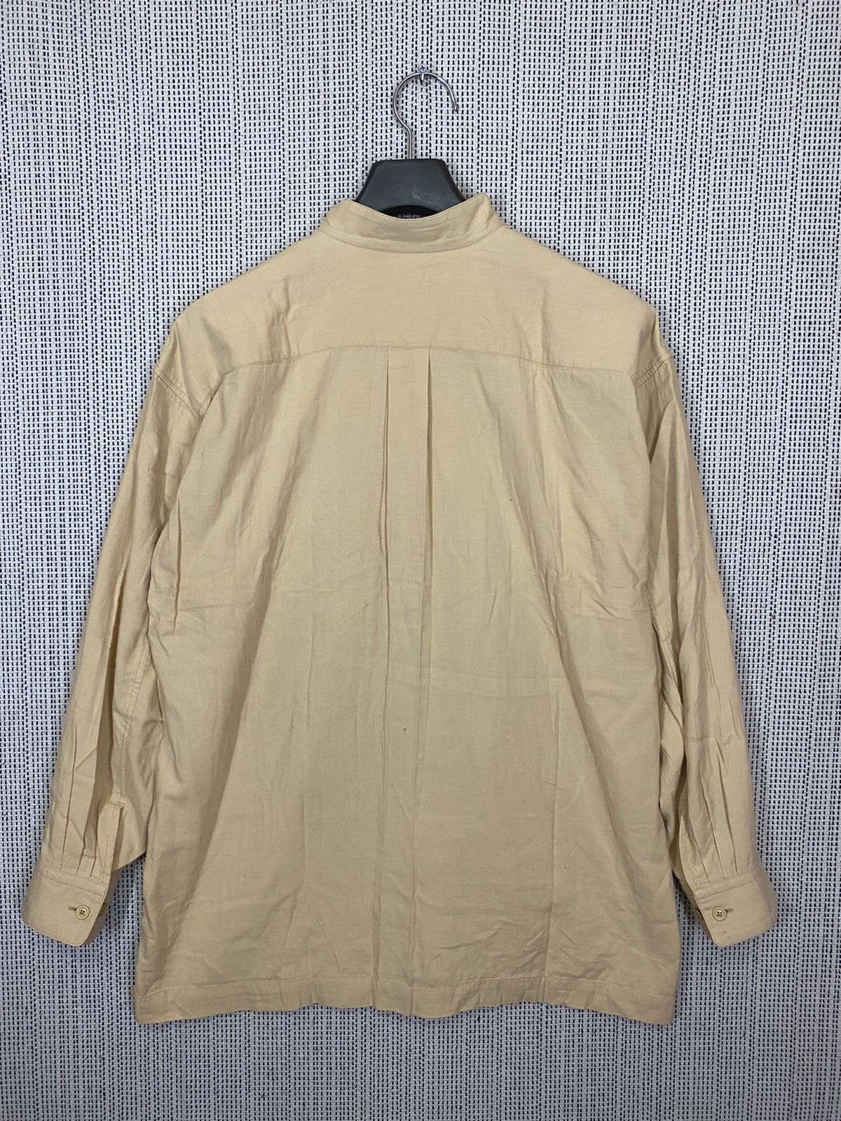 Designer × Issey Miyake × Japanese Brand ‼️VINTAGE ISSEY MIYAKE 1999 MEN SHIRT SINGLE POCKET VERYRaRe‼️ Size US M / EU 48-50 / 2 - 8 Thumbnail