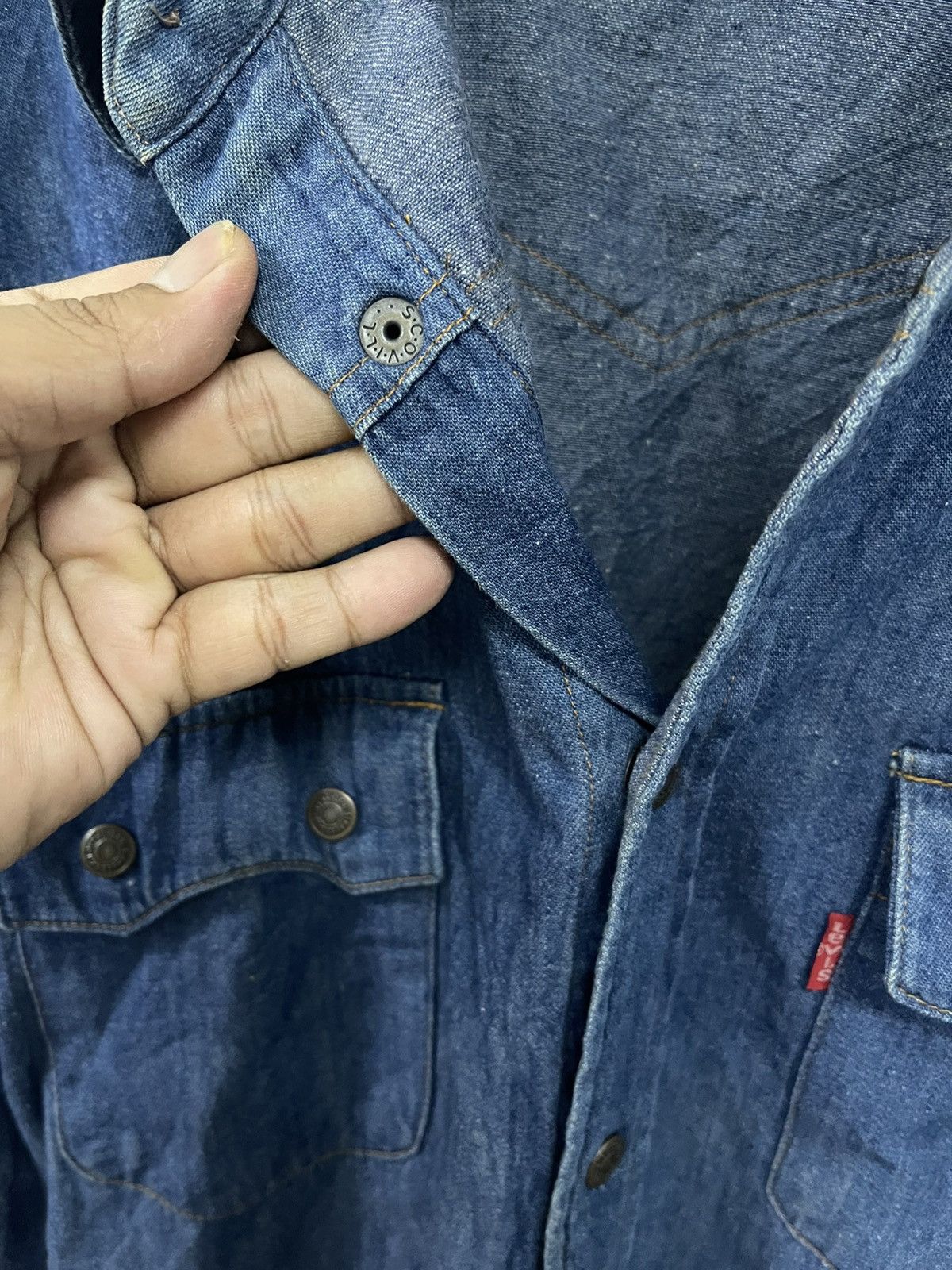 Levi's × Vintage 90s Levi’s Western Shirt Size US M / EU 48-50 / 2 - 7 Thumbnail