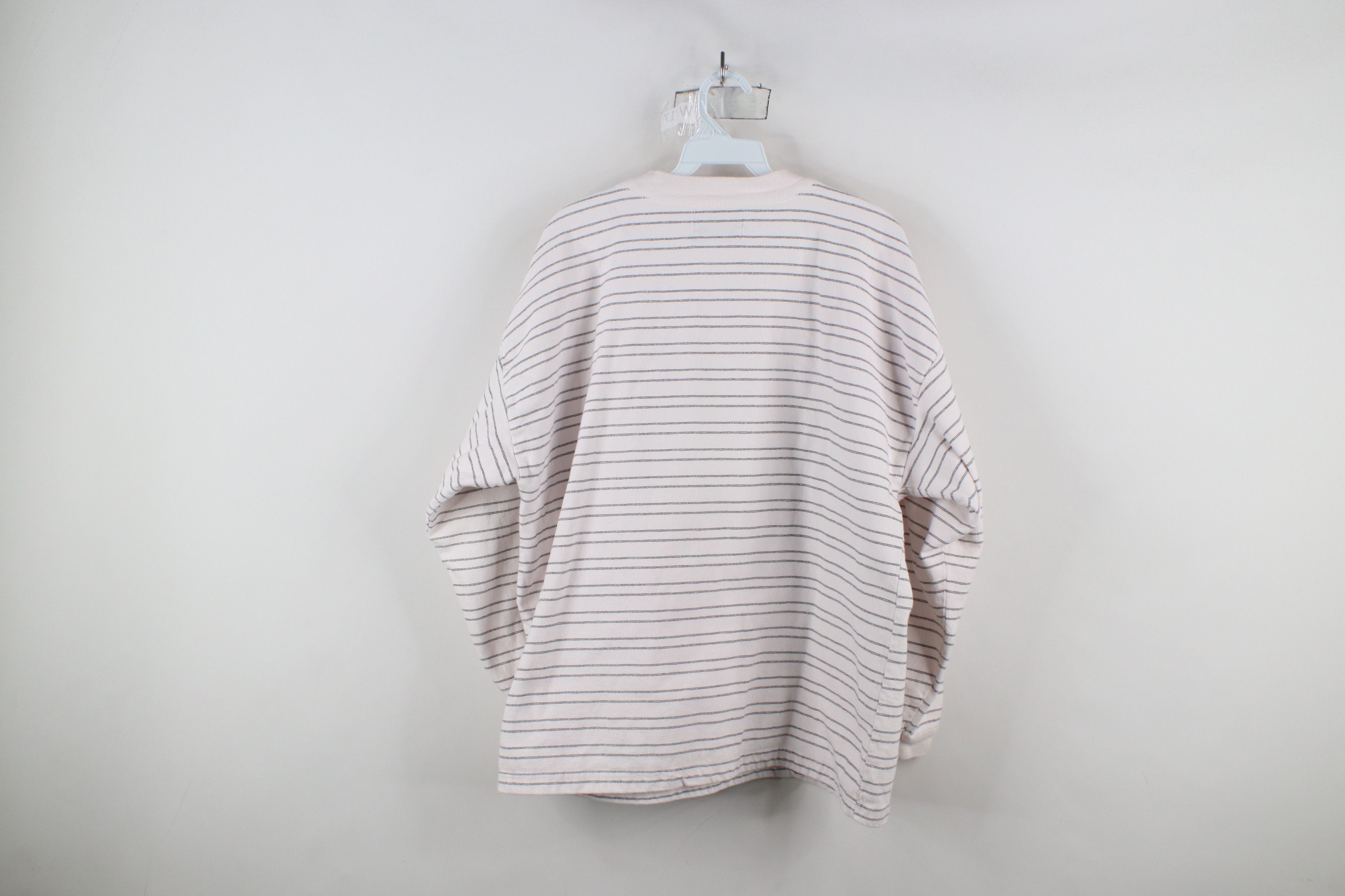 Vintage Vintage 90s Streetwear Flower Bonjour Anchor Sweatshirt Size XL / US 12-14 / IT 48-50 - 11 Thumbnail