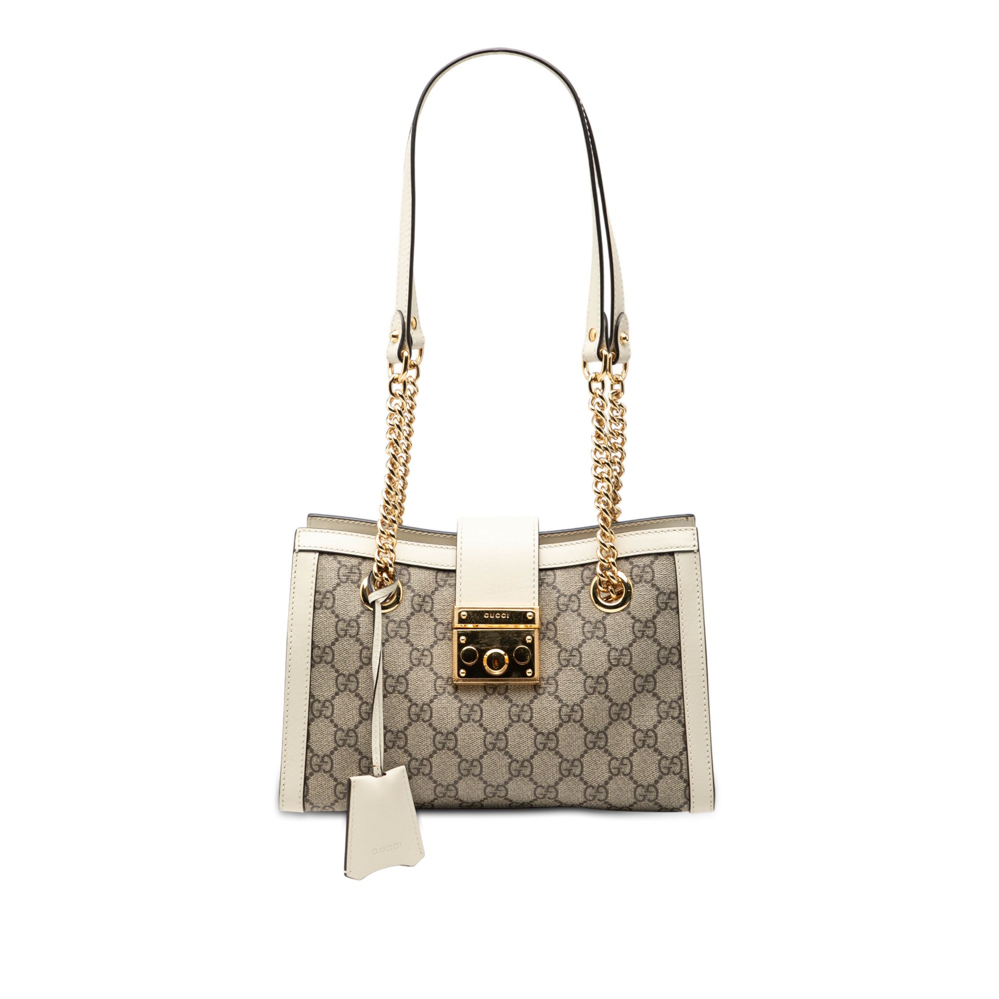 Gucci Gucci Small GG Supreme Padlock Tote Size ONE SIZE - 1 Thumbnail
