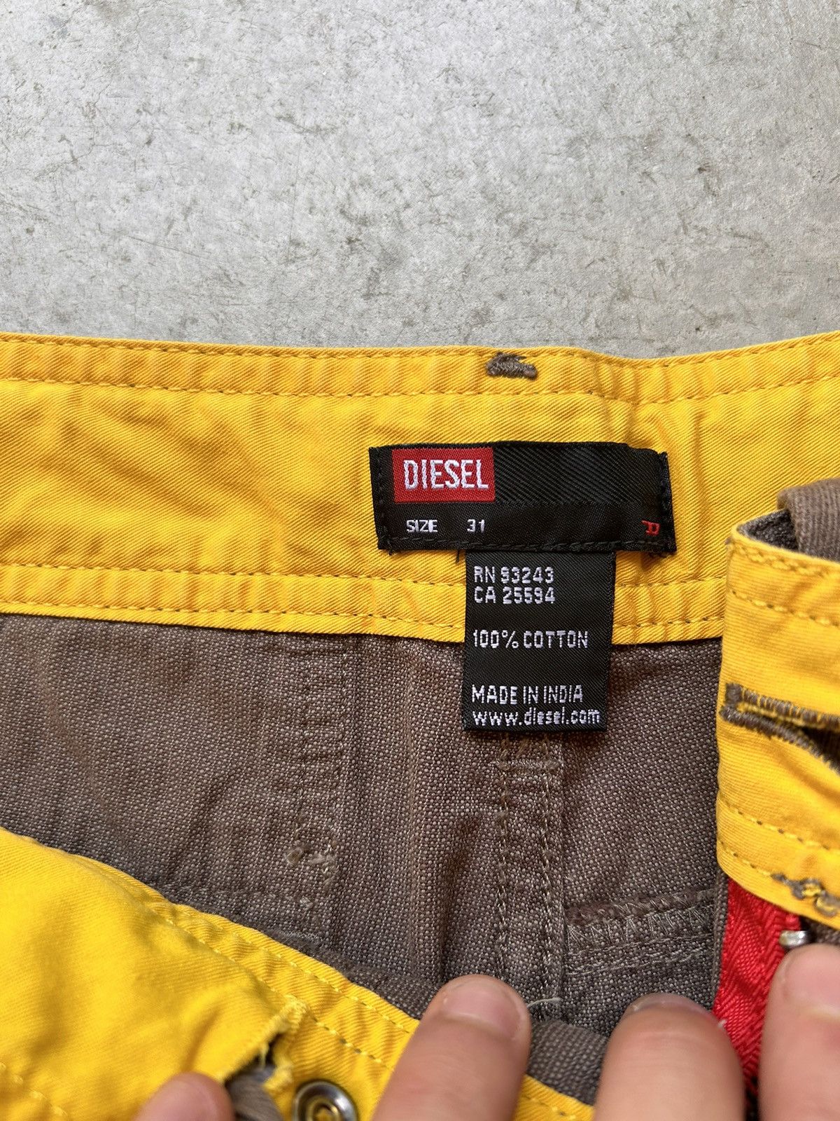 Diesel × Vintage Vintage Diesel Military Pants Size US 31 - 6 Thumbnail