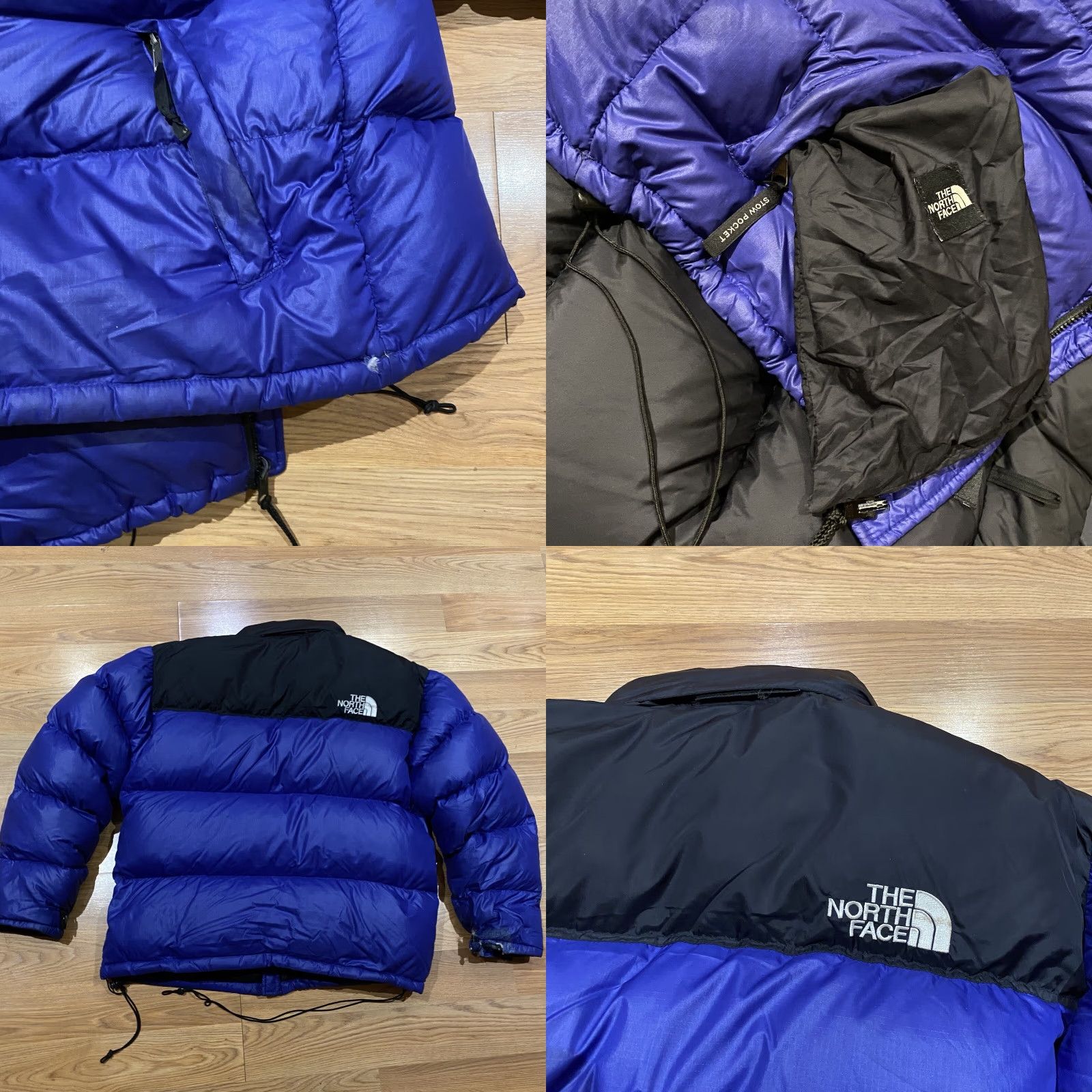 The North Face VINTAGE The North Face Nuptse Puffer Jacket Mens L Purple 700 Down Snowsports Snowboarding Full Zip Hooded NF Retro Size US L / EU 52-54 / 3 - 9 Thumbnail