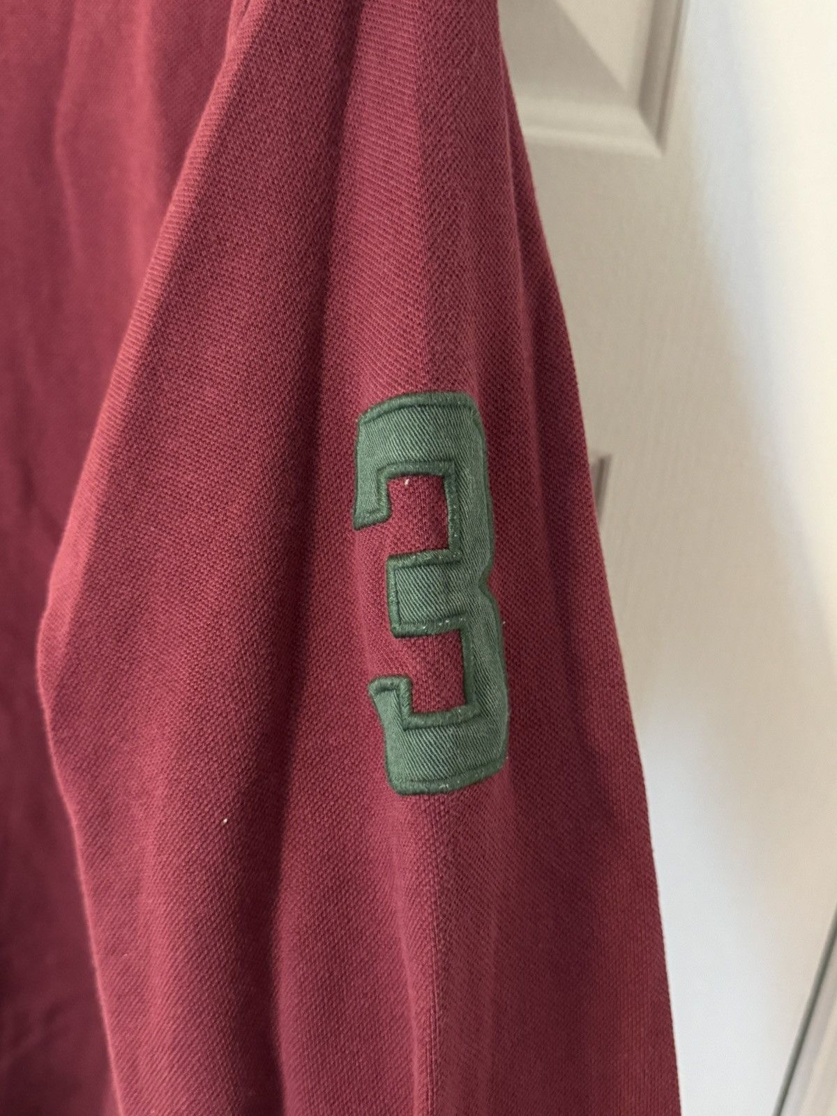 Polo Ralph Lauren Vintage Ralph Lauren Long Sleeve Rugby Polo Size US L / EU 52-54 / 3 - 3 Thumbnail