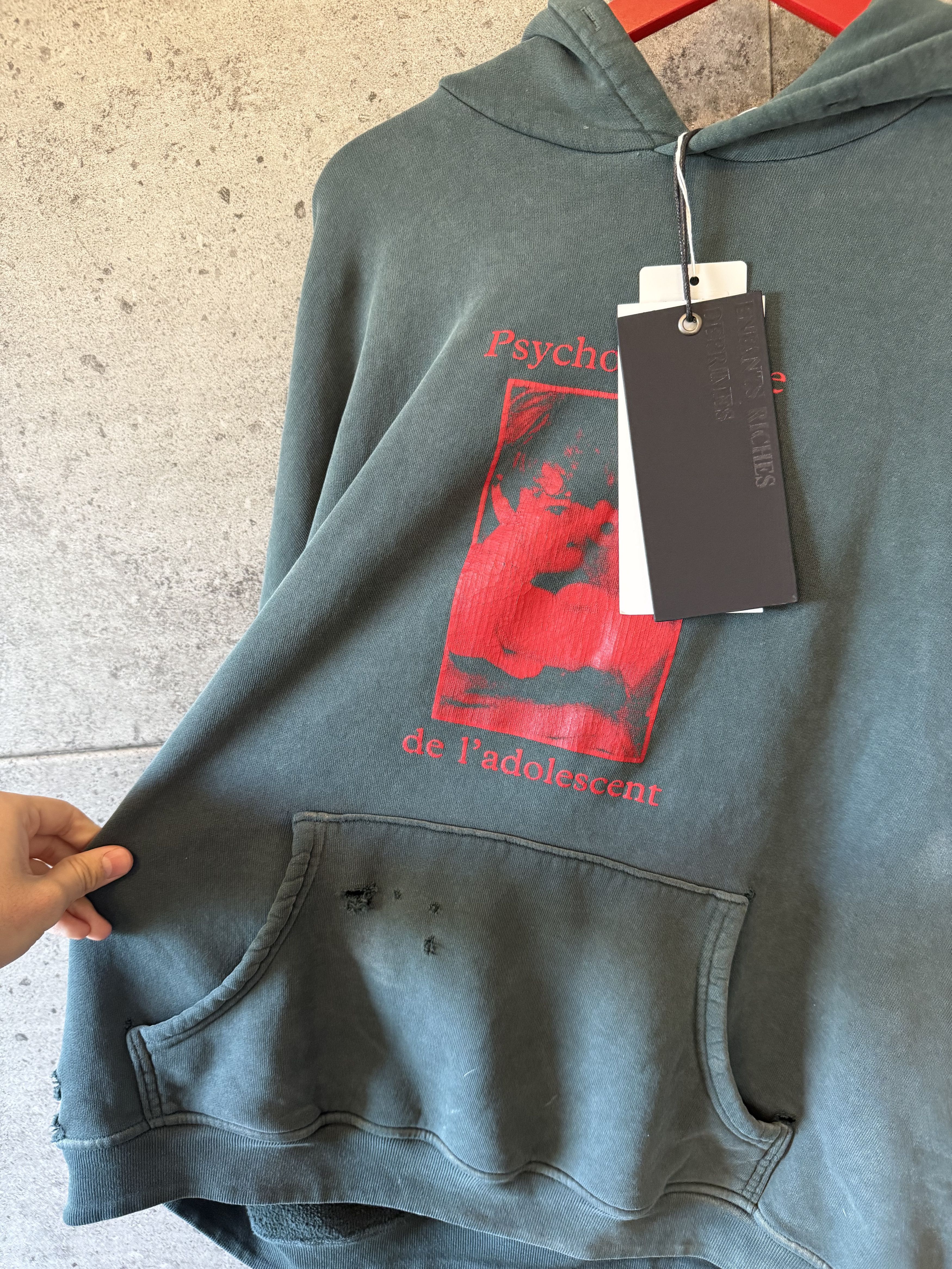 Enfants Riches Deprimes Enfants riches deprimes PSYCHOTHÉRAPIE HOODIE Size US XL / EU 56 / 4 - 6 Thumbnail