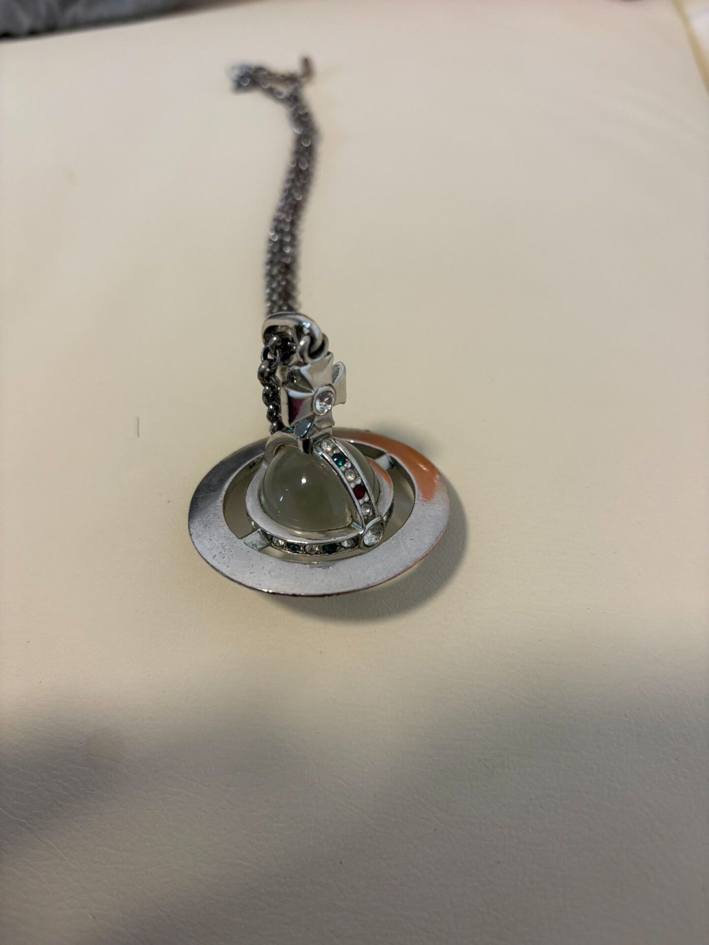 Vivienne Westwood Vivienne Westwood Silver Orb Necklace Size ONE SIZE - 1 Thumbnail