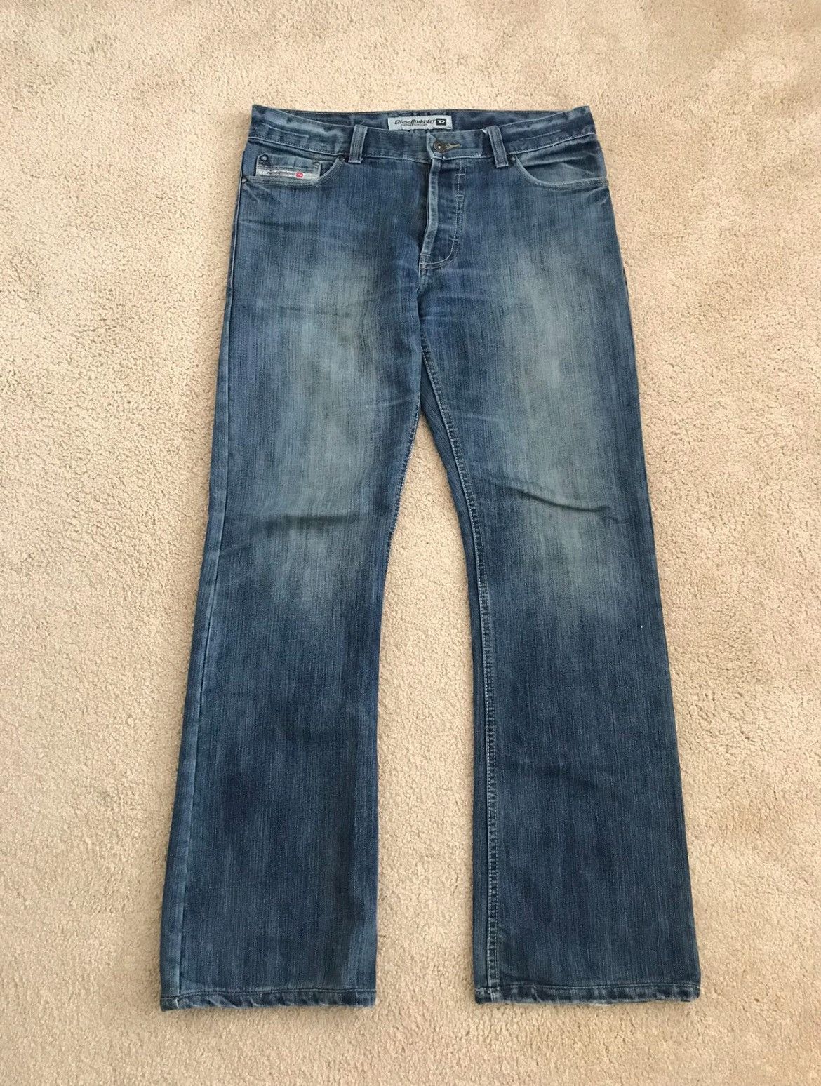 Image of Diesel Blue Washed Denim, Men's (Size 33)