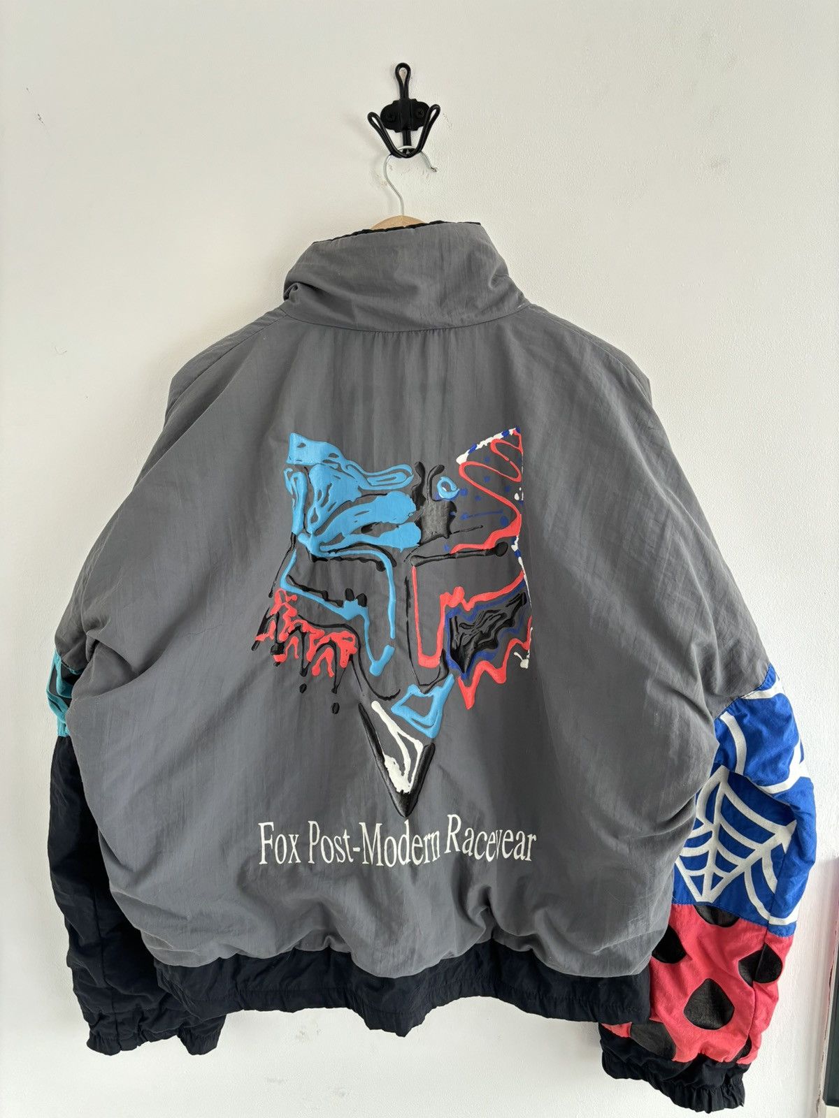 Fox Racing Vintage 80's FOX Post Modern Racewear Rare Jacket Size US M / EU 48-50 / 2 - 7 Thumbnail