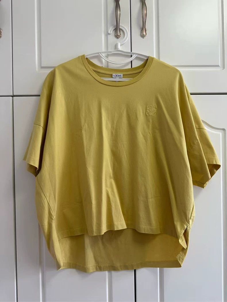 Loewe LOEWE Embroidered logo short sleeves Size S / US 4 / IT 40 - 1 Thumbnail