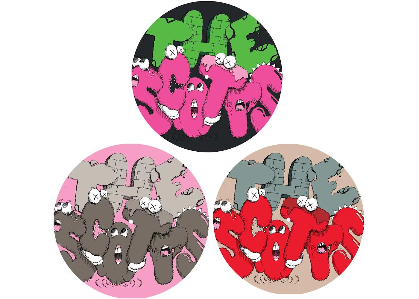 Travis Scott Travis Scott x KAWS The Scotts Picture Disk Set Size ONE SIZE - 1 Thumbnail