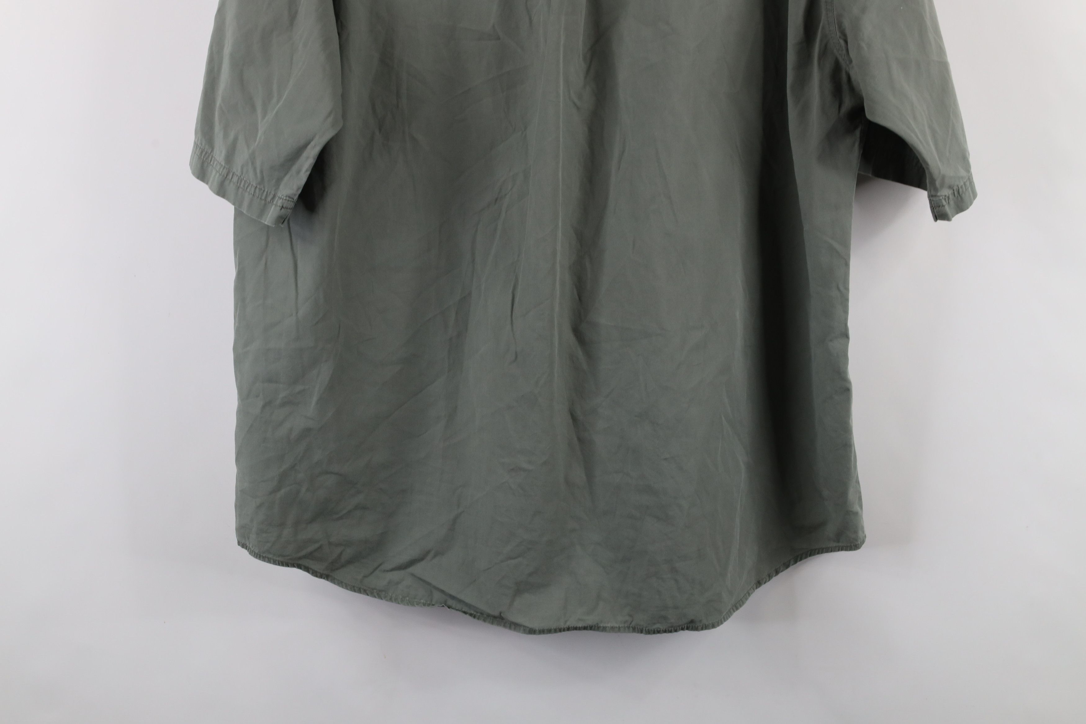 Columbia × Vintage Vintage 90s Columbia Spell Out Short Sleeve Button Shirt Size US L / EU 52-54 / 3 - 14 Thumbnail
