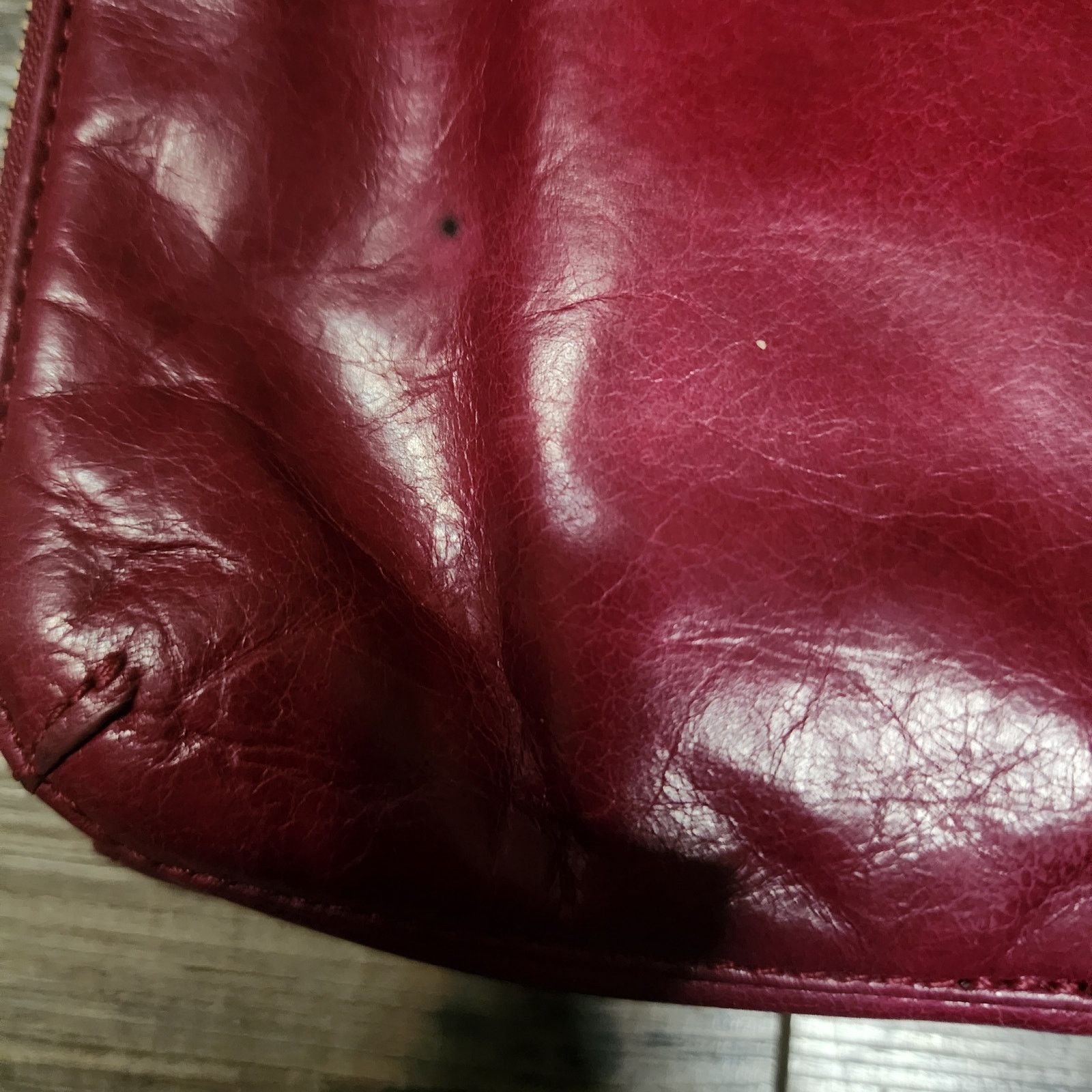 Hobo Hobo crossbody bag small square Maroon beautiful interior E Size ONE SIZE - 2 Thumbnail