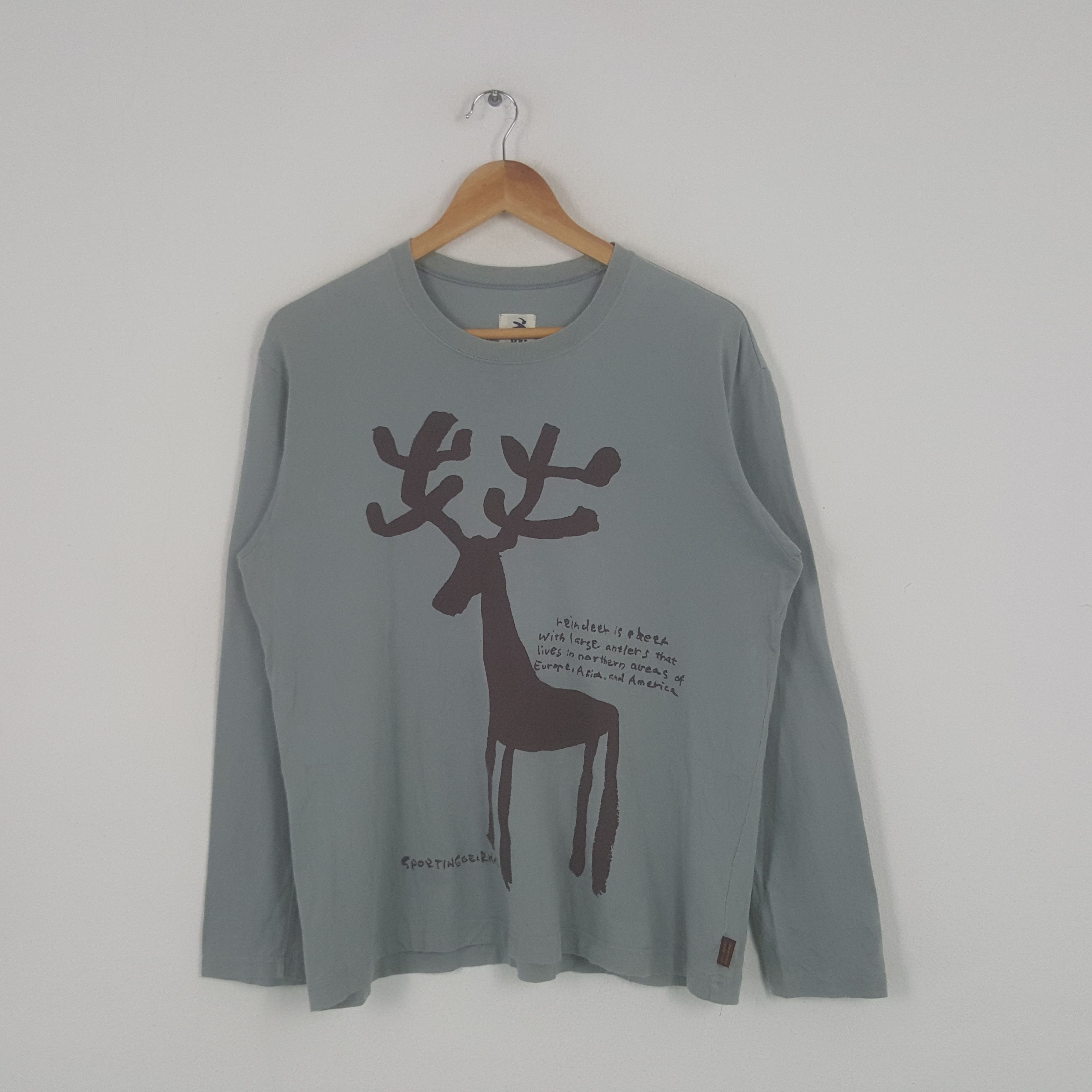 Hai Sporting Gear × Issey Miyake × Vintage Vintage Hai Sporting Gear by Issey Miyake Designer Tshirt Size US L / EU 52-54 / 3 - 1 Thumbnail