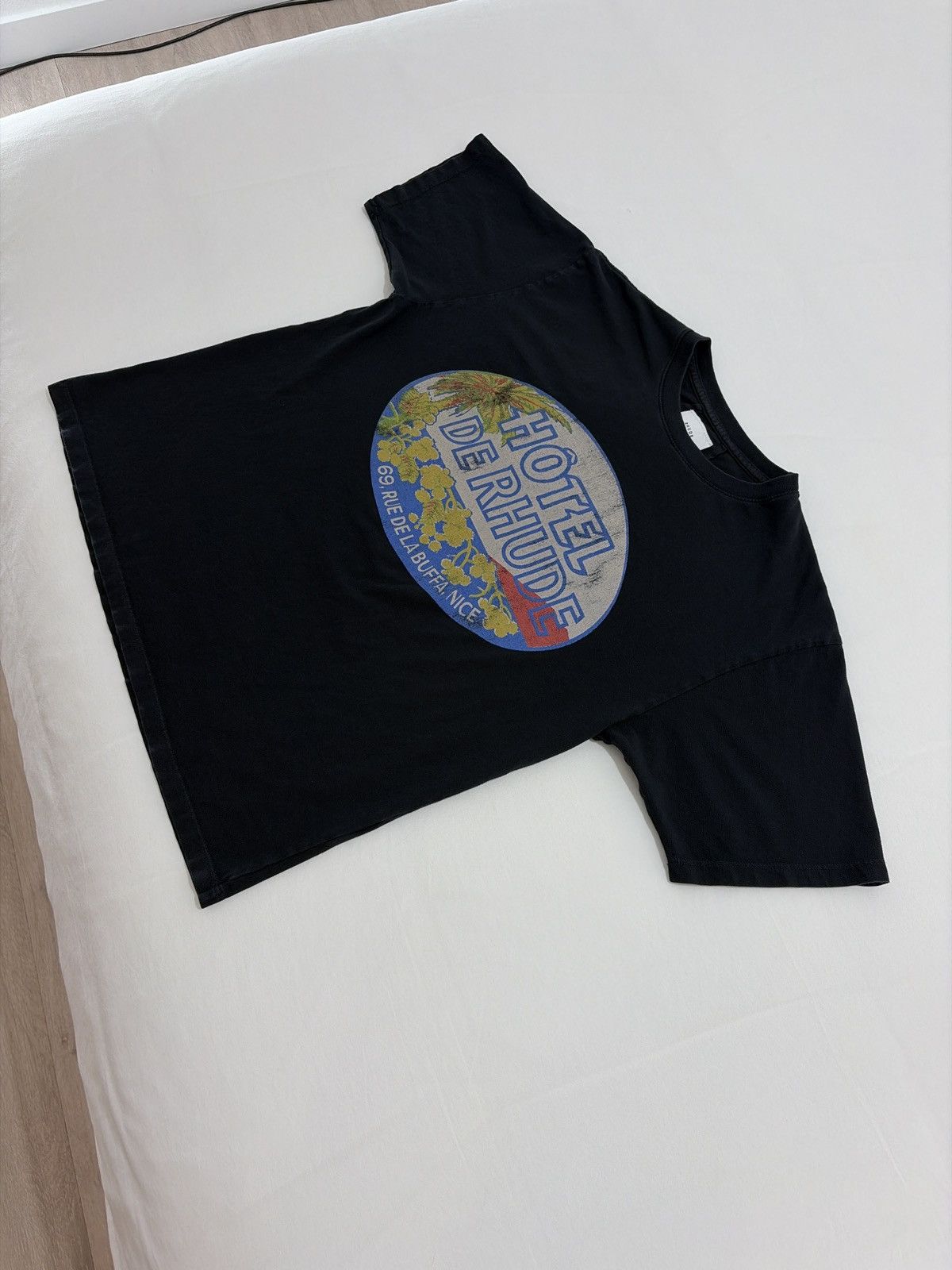 Rhude Rhude Dimora Hotel De 69 Rue De La Buffa Nice Tee Size US S / EU 44-46 / 1 - 3 Thumbnail