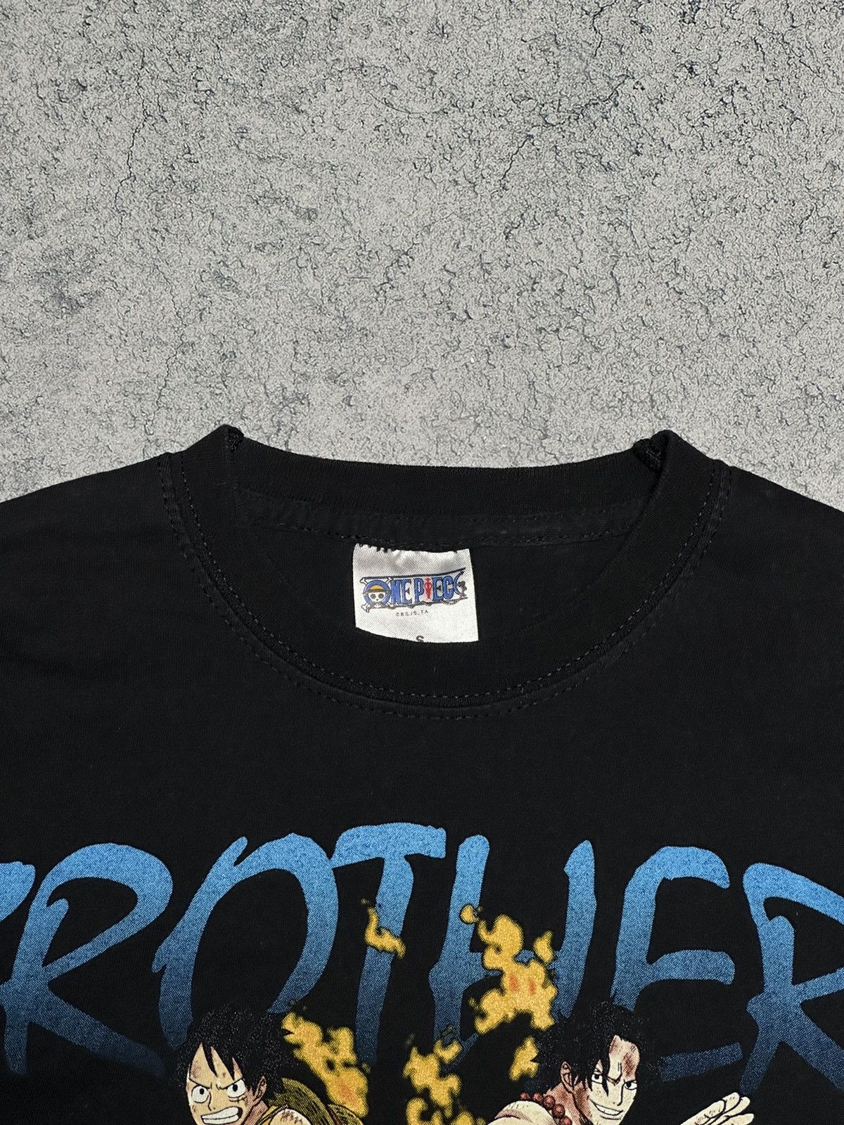 Anime Vintage One Piece Anime Tee Rare Print Japanese Movie Size US S / EU 44-46 / 1 - 4 Thumbnail