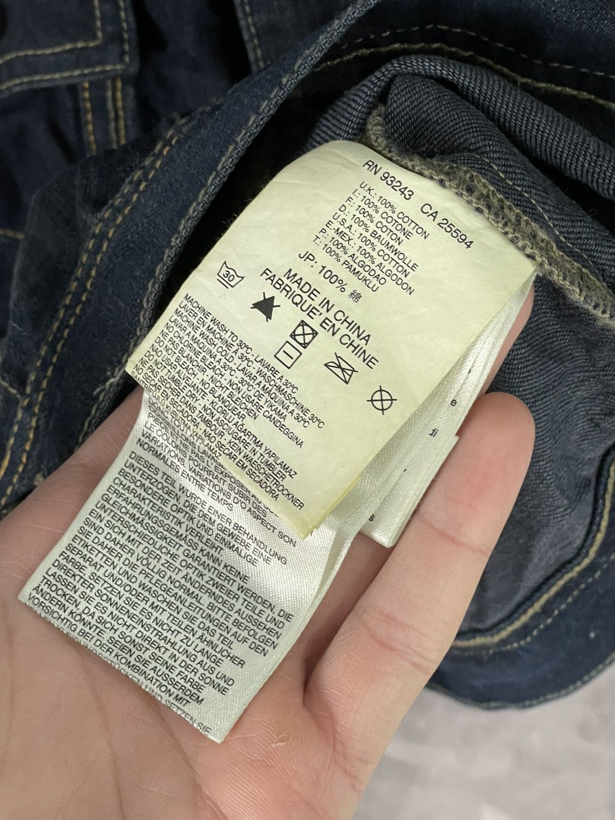 Diesel Diesel Vintage Denim Jacket Y2K Grunge Size M / US 6-8 / IT 42-44 - 9 Thumbnail