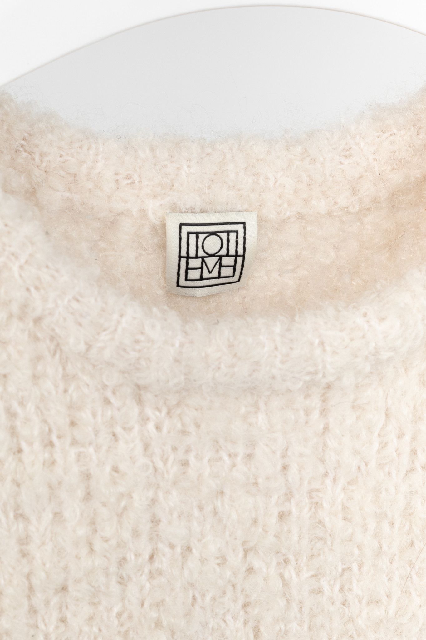 Toteme Toteme Espera Dune Merino Wool & Mohair Knit Size S / US 4 / IT 40 - 4 Thumbnail