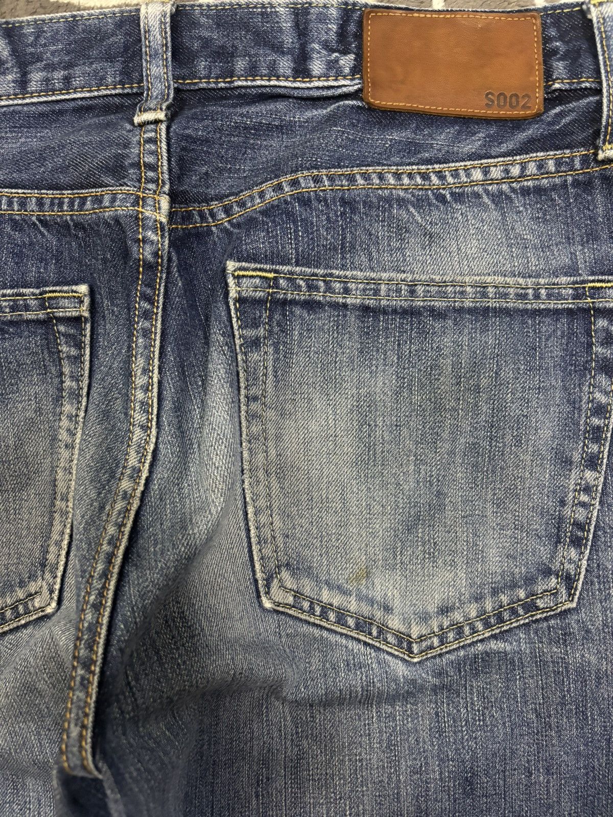 Undercover × Uniqlo Vintage Uniqlo S002 Regular Straight Distressed Grunge Jeans Size US 30 / EU 46 - 11 Thumbnail