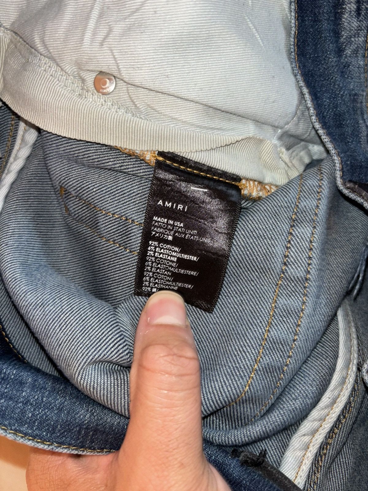 Amiri Amiri jeans Size US 36 / EU 52 - 8 Thumbnail