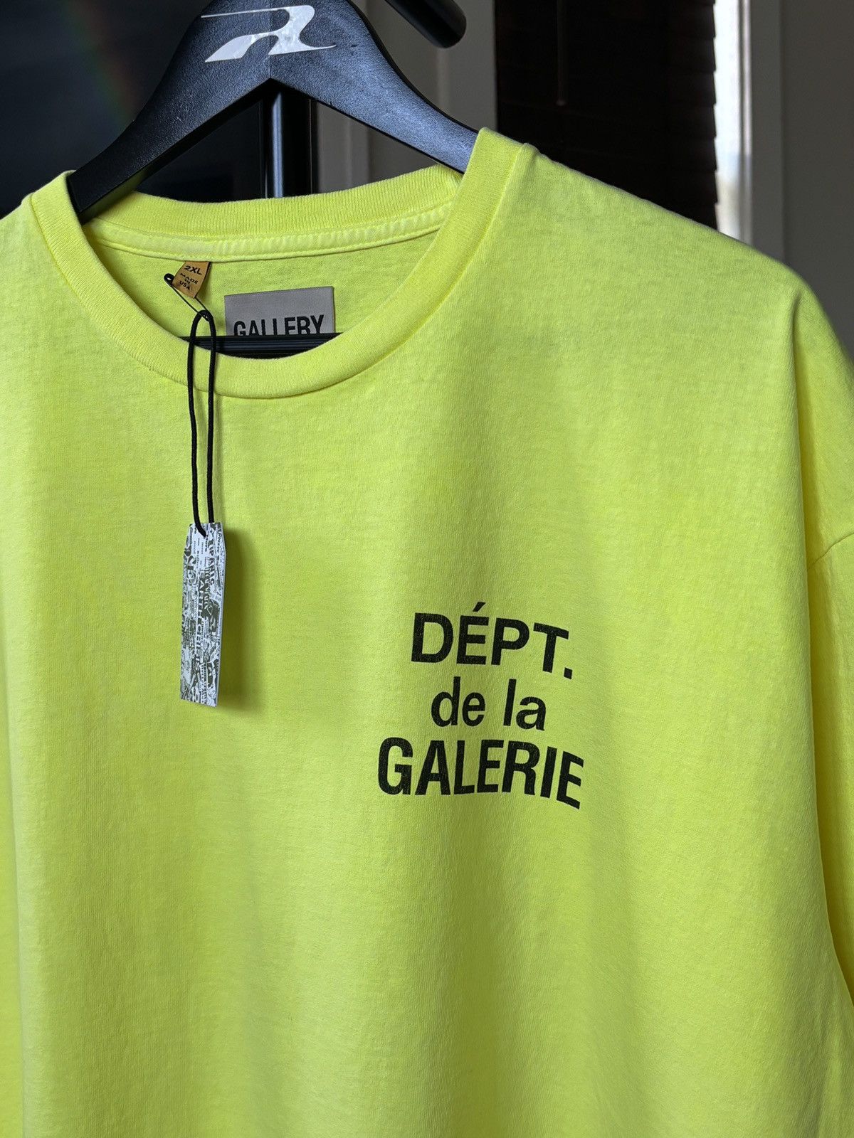 Gallery Dept. GALLERY DEPT | NEON LOGO TEE FRENCH Size US XXL / EU 58 / 5 - 5 Thumbnail