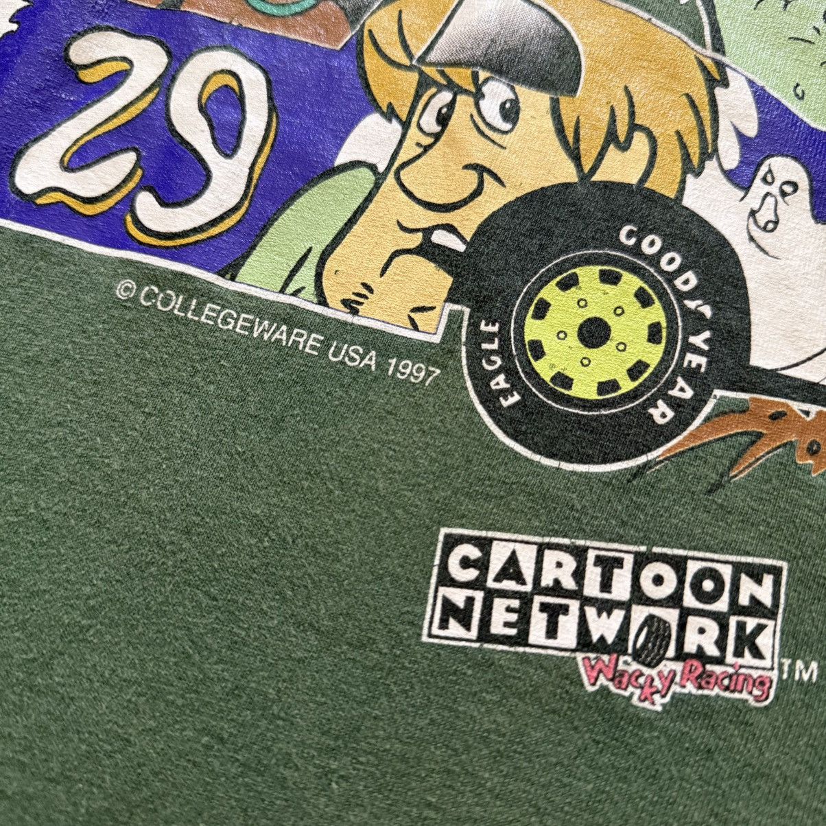 Cartoon Network VTG 90S SCOOBY DOO x NASCAR 29 ROBERT PRESSLEY TEE Size US S / EU 44-46 / 1 - 3 Thumbnail