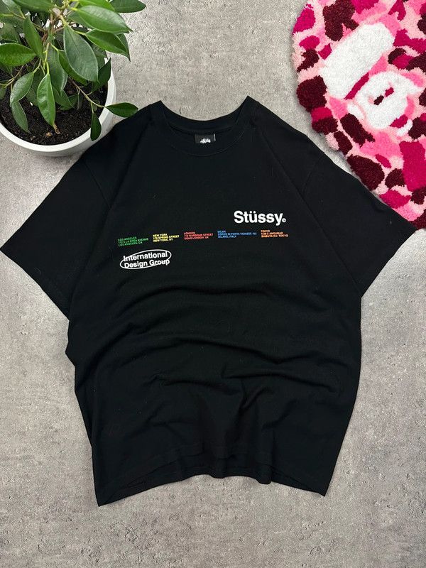 Stussy T-shirt Stussy banner logo designe graphic skate Size US L / EU 52-54 / 3 - 2 Thumbnail