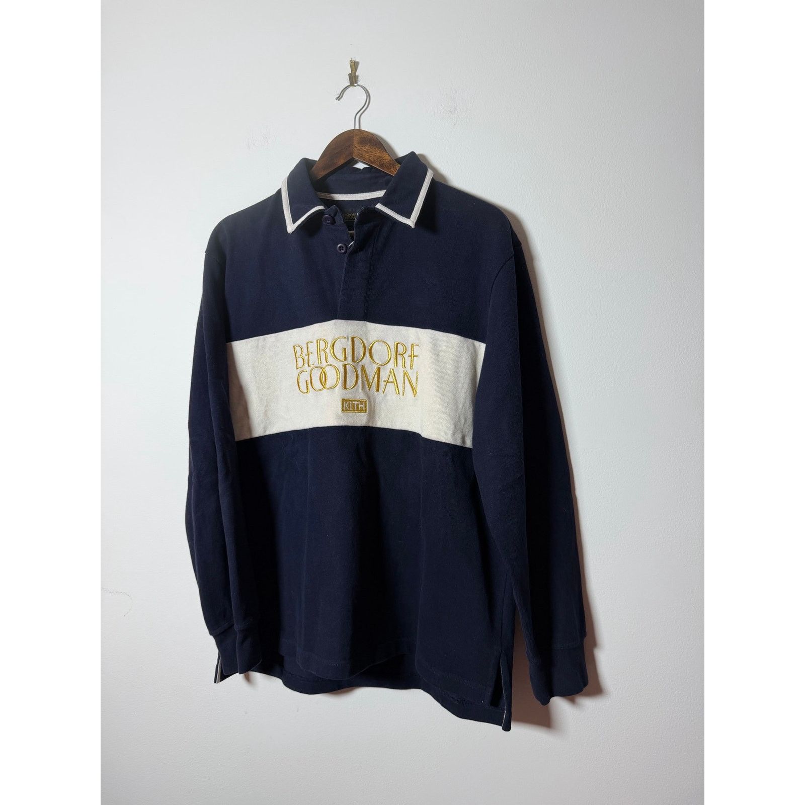 Kith Kith for Bergdorf Goodman L/S rugby Size US M / EU 48-50 / 2 - 2 Thumbnail