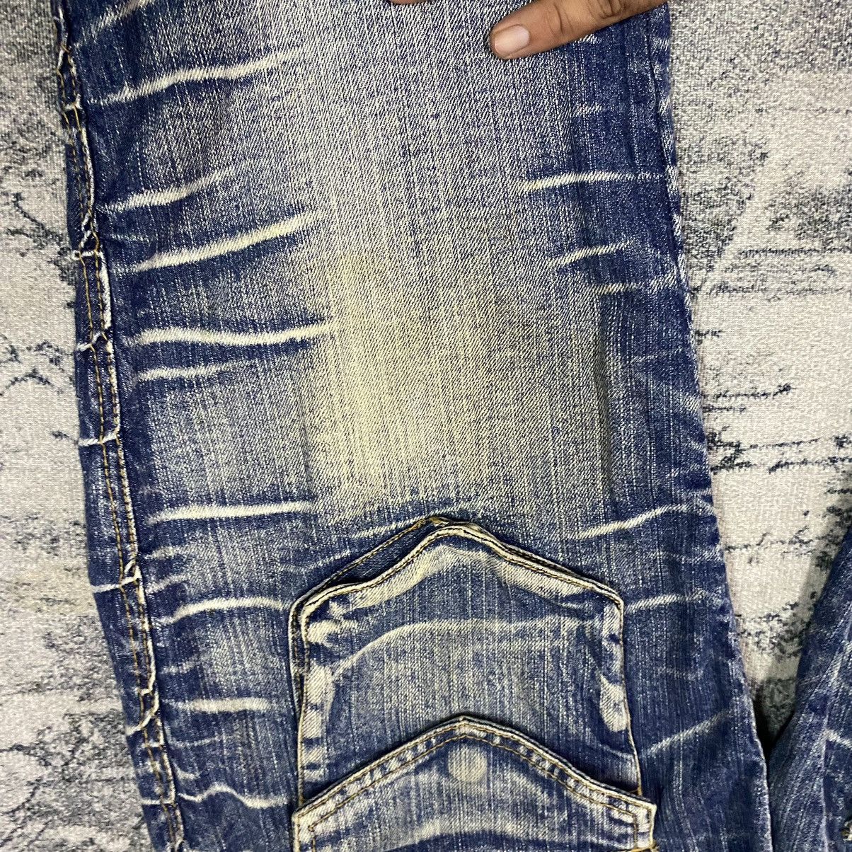 If Six Was Nine × Japanese Brand × Vintage Vintage Japanese Zipper 3D Pocket Nice Design Denim Pants Size US 33 - 6 Thumbnail