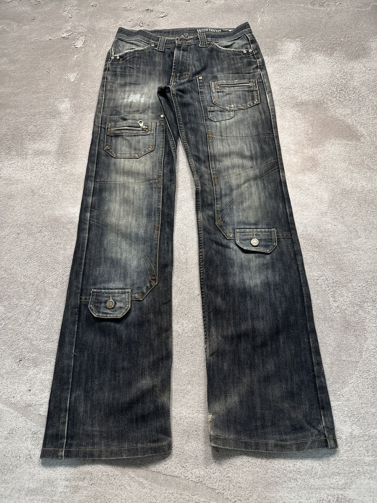 Japanese Brand × Vintage Vintage Double Sided Avant Garde Y2K