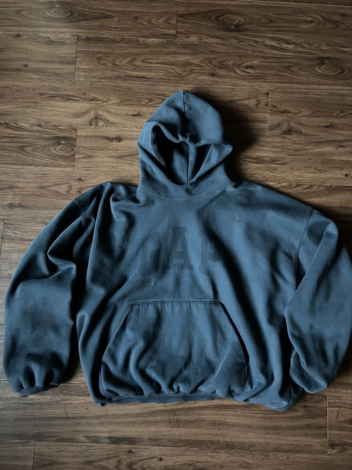 Yeezy Gap Dove Hoodie Engineered by Balenciaga Dark Blue