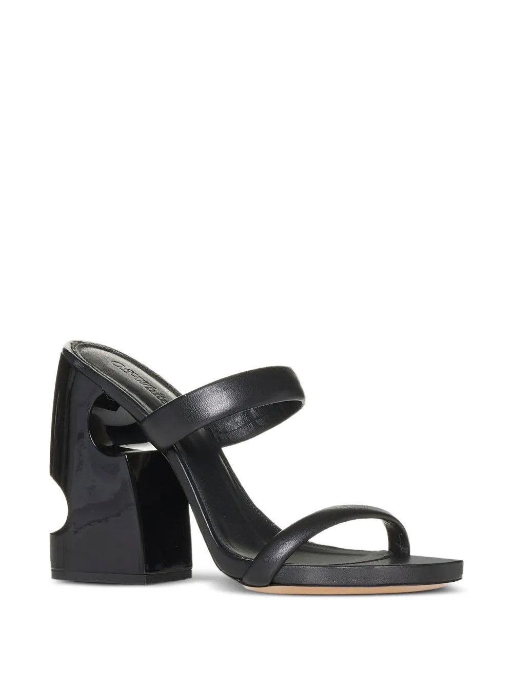 Off-White o1y1225 Mules in Black Size US 7 / IT 37 - 2 Thumbnail