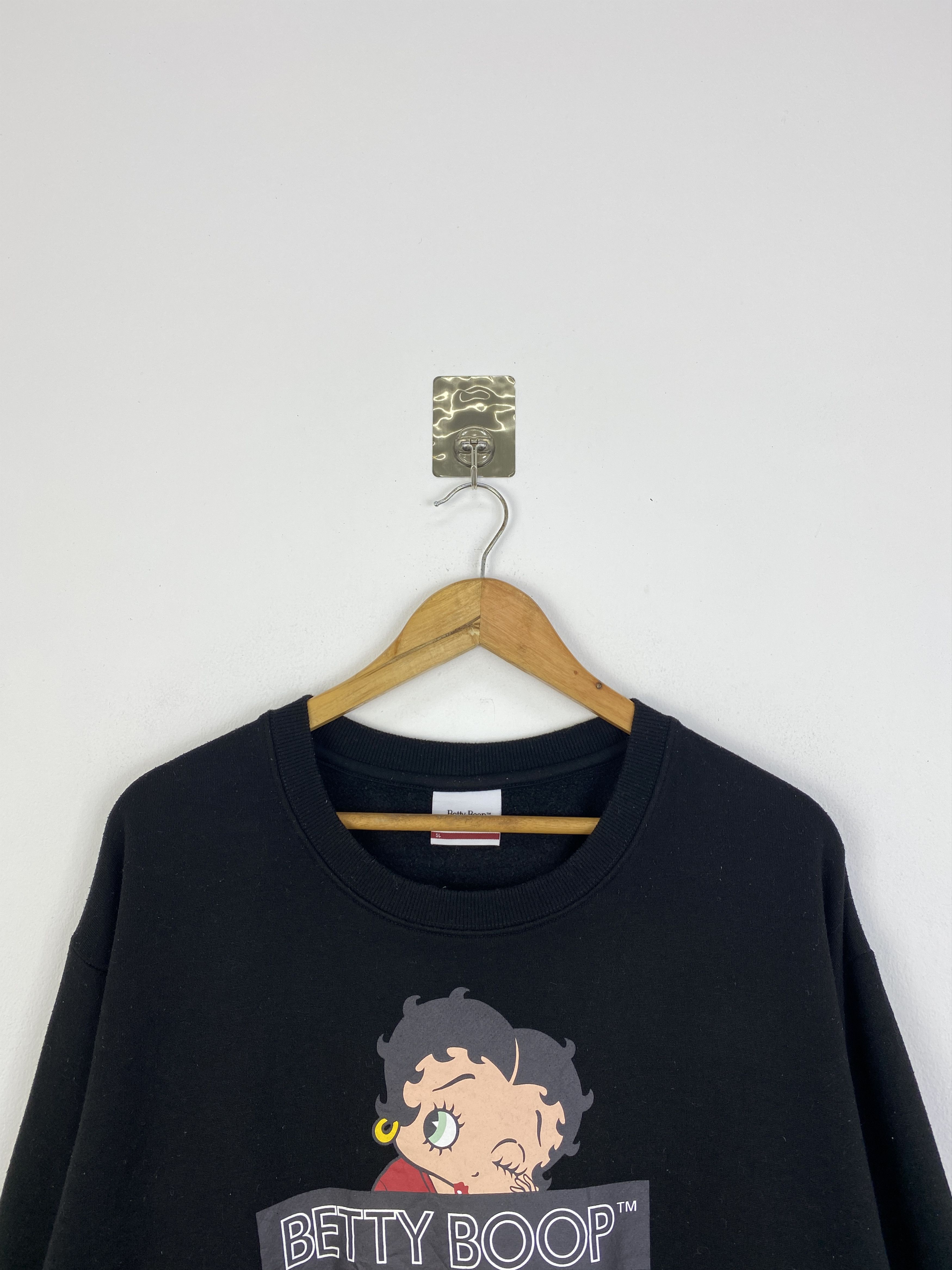 Vintage Vintage Betty Boop Pullover Sweatshirt SH0030 Size US XXL / EU 58 / 5 - 2 Thumbnail