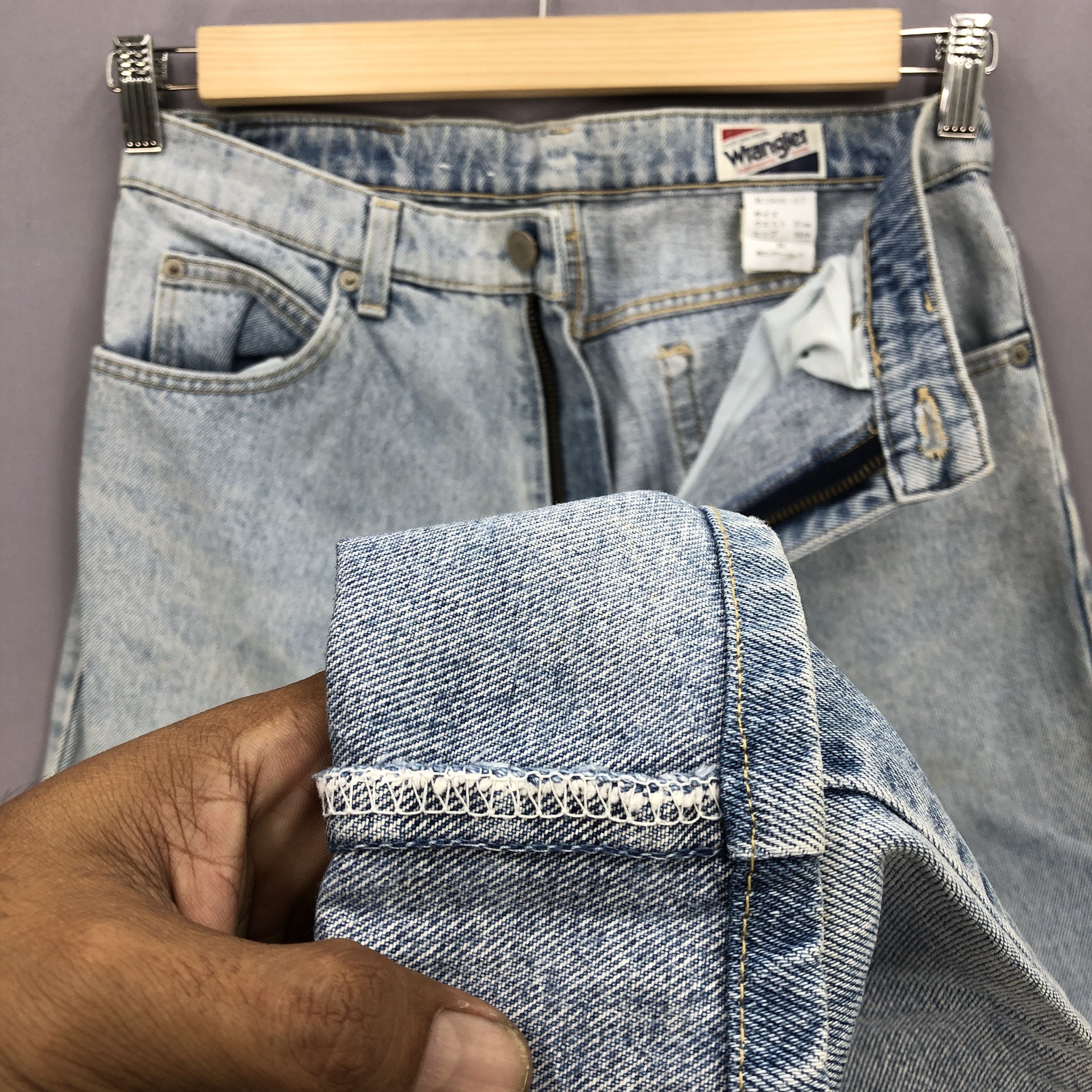 Wrangler Vintage Wrangler Sun Faded Jeans Wrangler Light Wash Denim Size US 30 / EU 46 - 8 Thumbnail