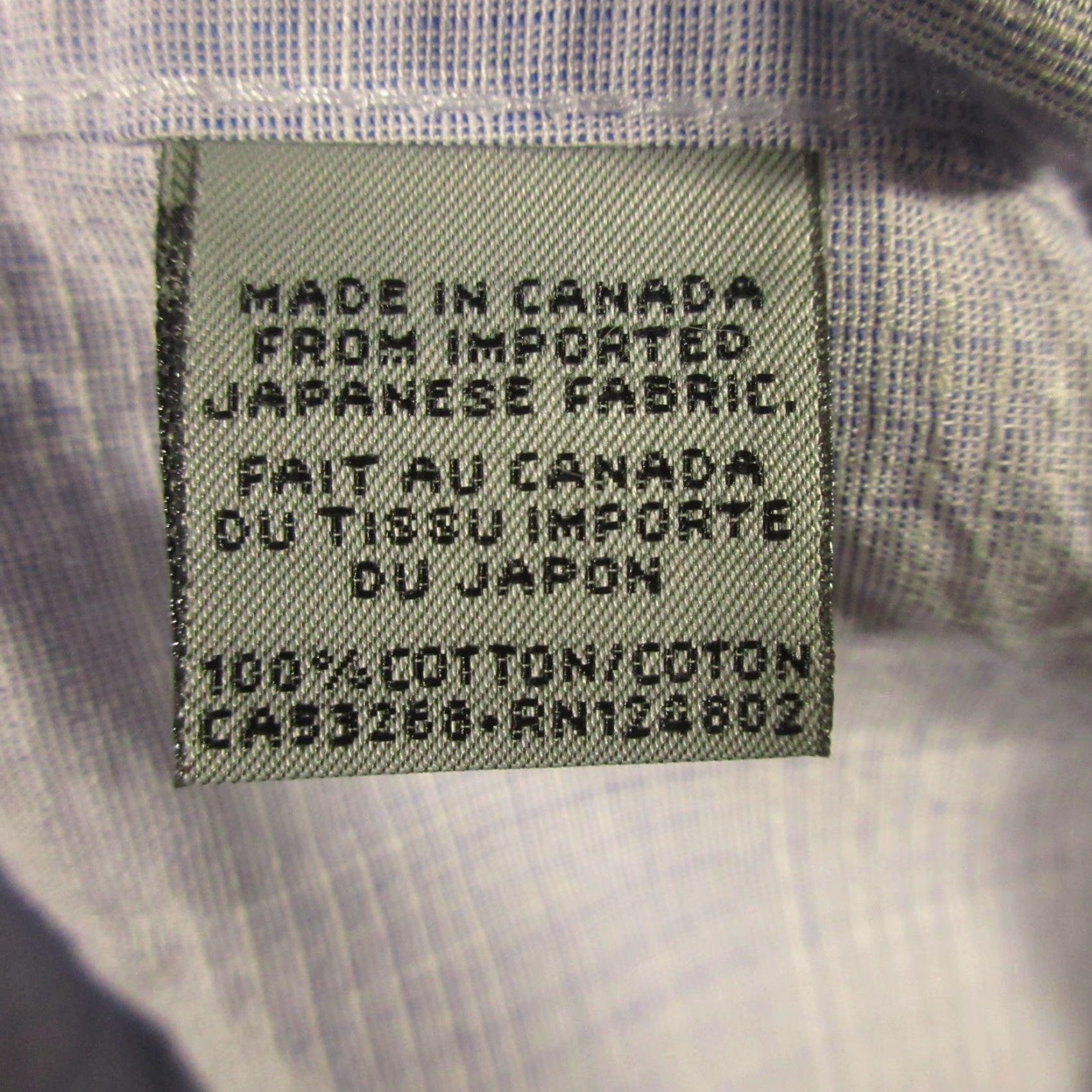Vintage Naked & Famous Shirt Mens M Blue White Stripe Button Down Denim Cotton Casual Vintage: No Size US M / EU 48-50 / 2 - 5 Thumbnail
