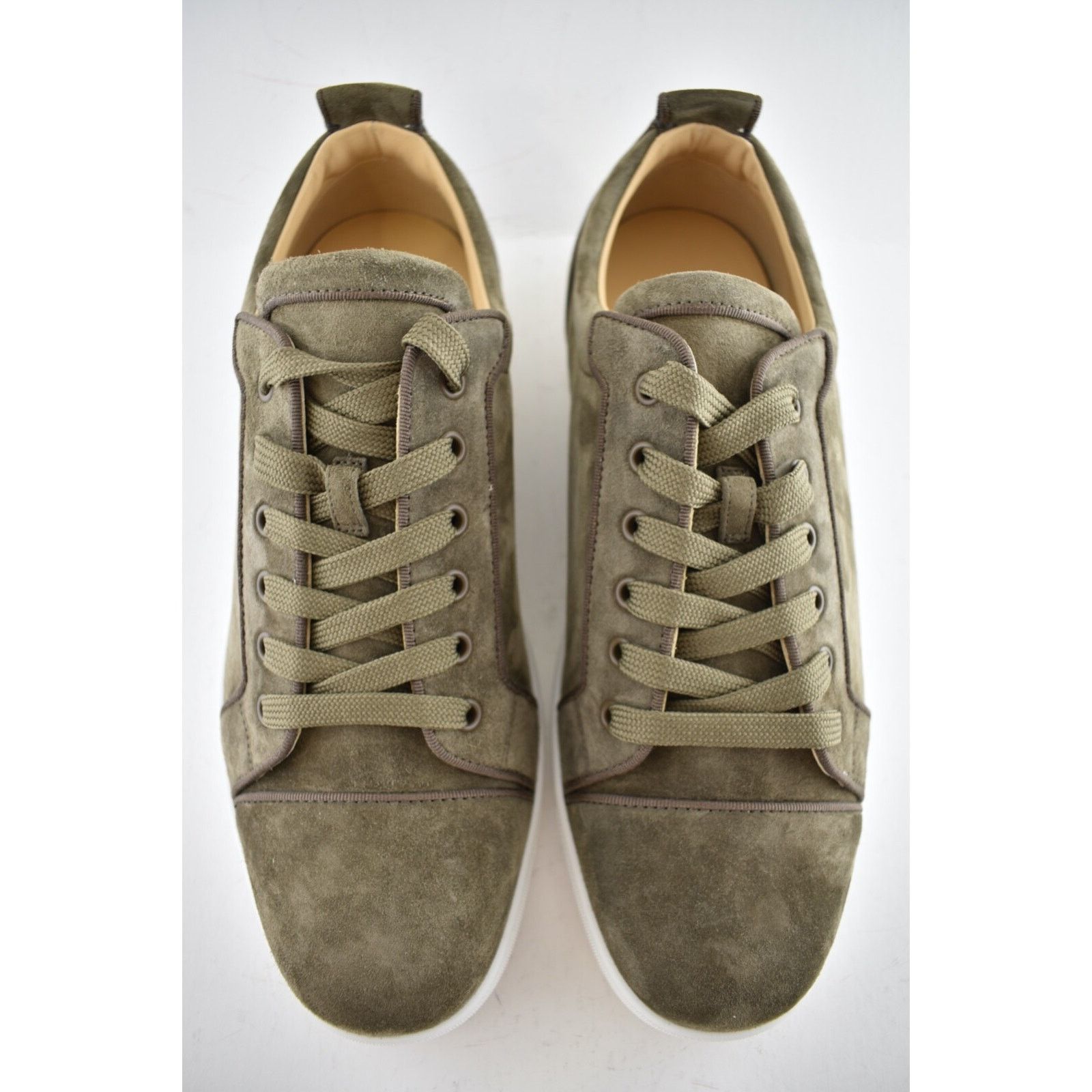 Christian Louboutin Christian Louboutin Mens Louis Junior Flat Silex Brown Size US 12 / EU 45 - 7 Thumbnail