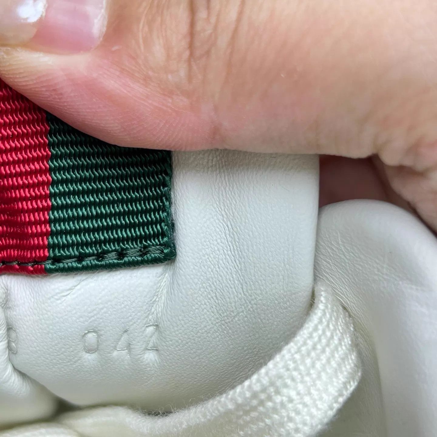 Gucci GUCCI Off-White GG Enamel Sneakers 38 99 New Size US 7.5 / IT 37.5 - 7 Thumbnail