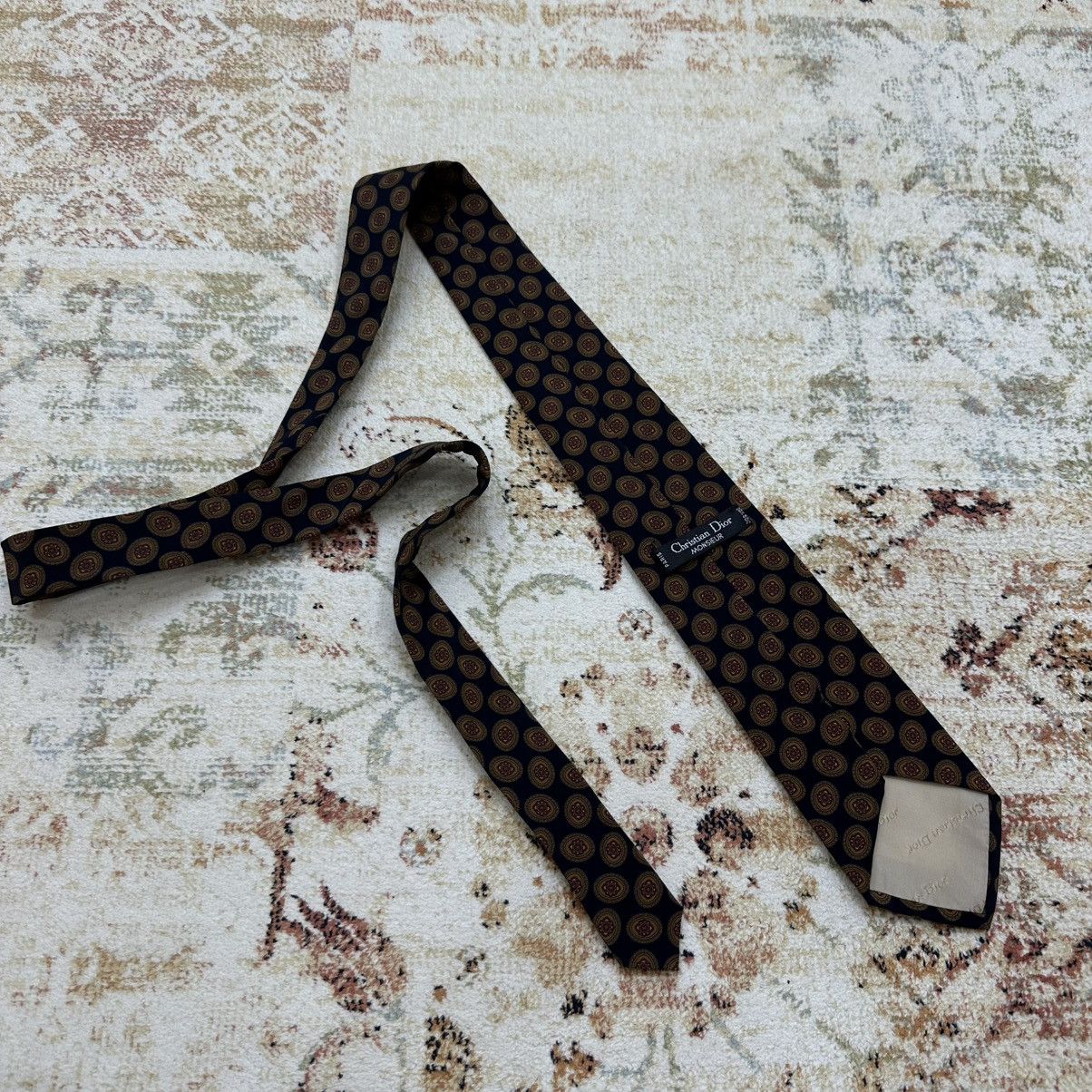Christian Dior Monsieur Vintage Tie Christian Dior Monsieur Silk Y2K 90s USA Size ONE SIZE - 2 Thumbnail