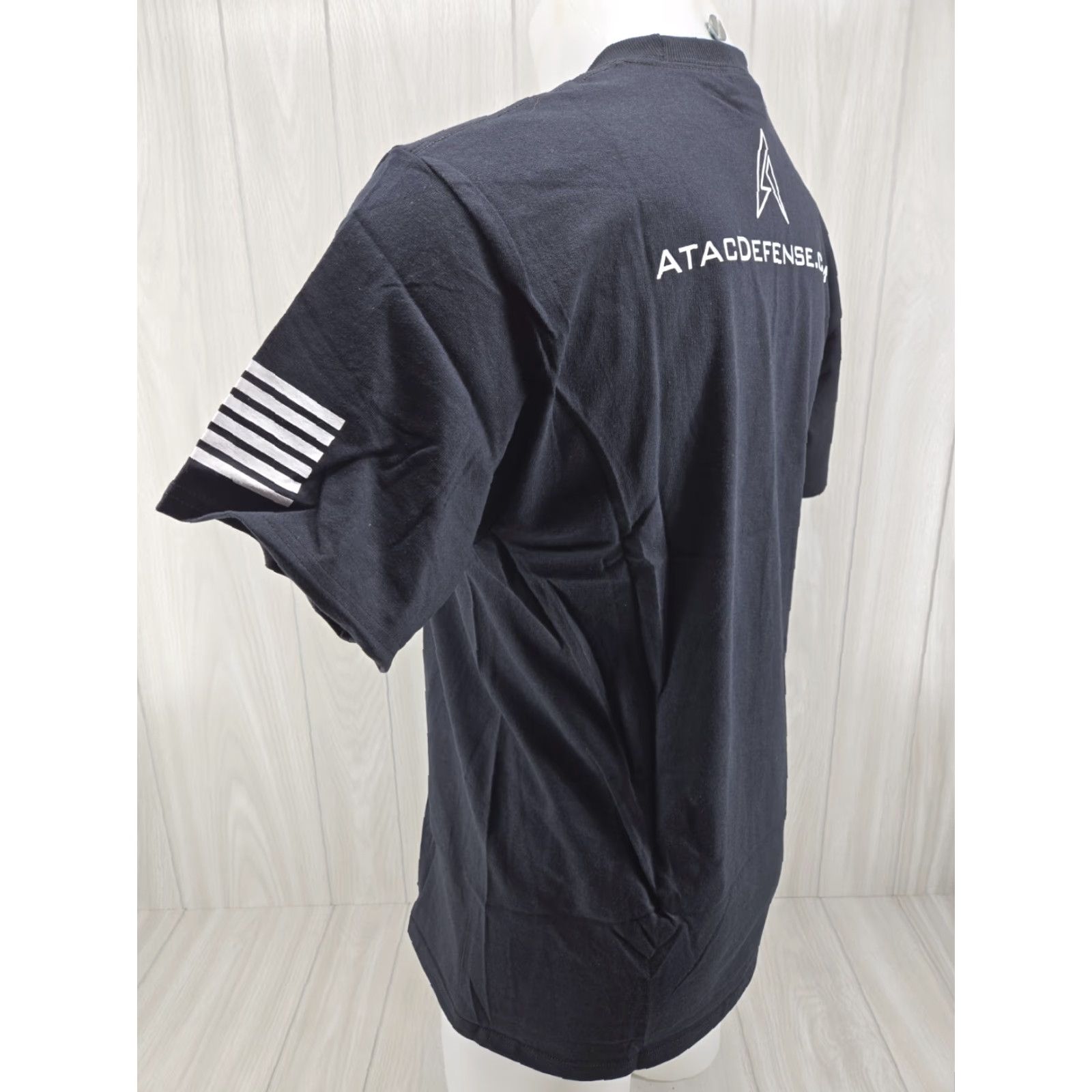 Port & Company VINTAGE? No — Port & Company ATAC Defense Black Shirt Mens M Short Sleeve Crew Neck Cotton Logo T-Shirt, Black, Regular Fit Size US M / EU 48-50 / 2 - 7 Thumbnail