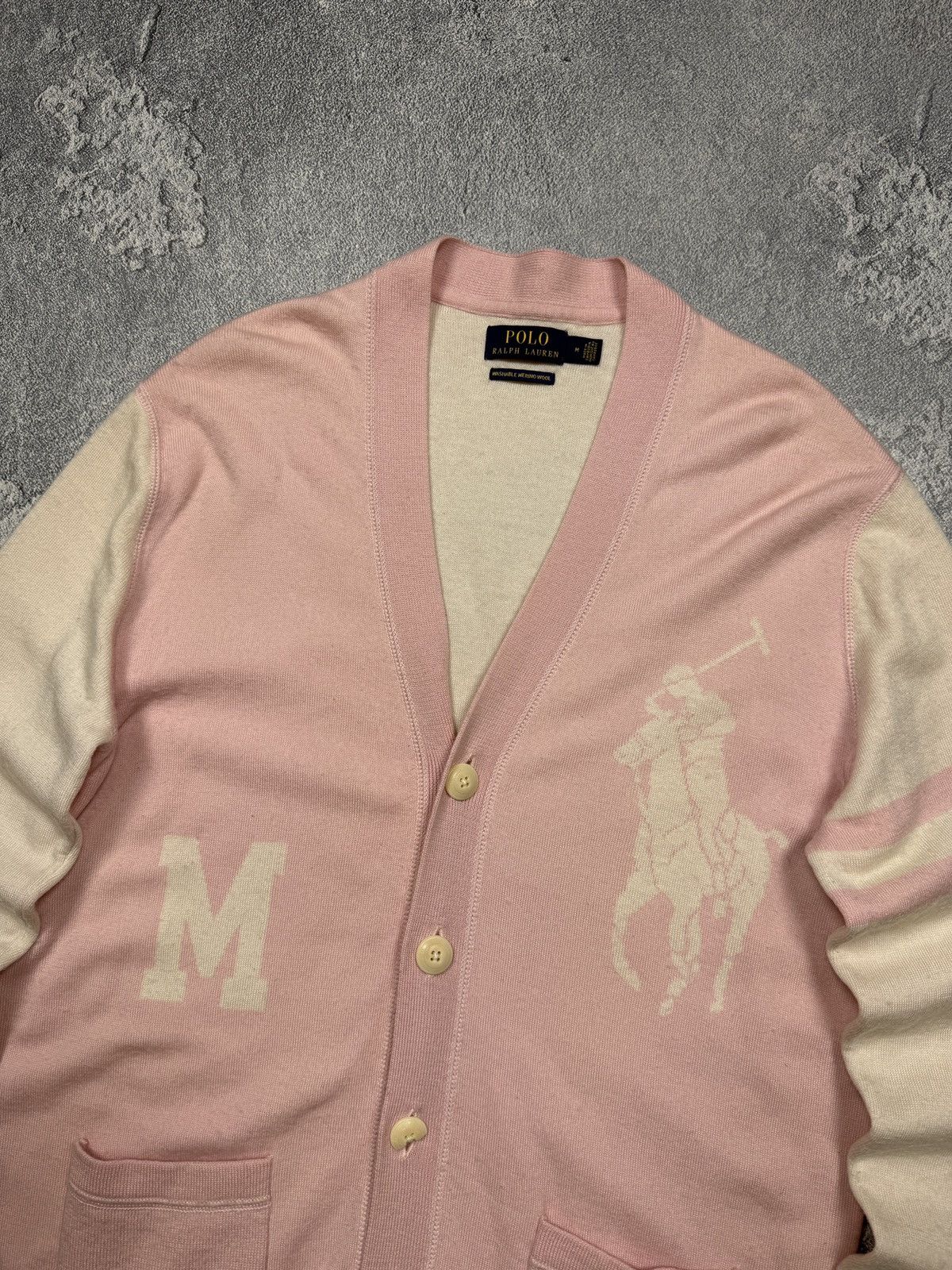 Polo Ralph Lauren Polo Ralph Lauren big logo Wool Cardigan Crazy Size US M / EU 48-50 / 2 - 3 Thumbnail