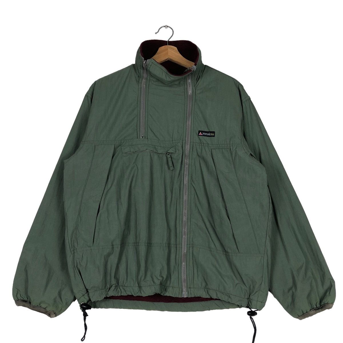 Japanese Brand 🔥Vintage Reversible Bomber Jacket Wrangler Trail Size US M / EU 48-50 / 2 - 13 Thumbnail