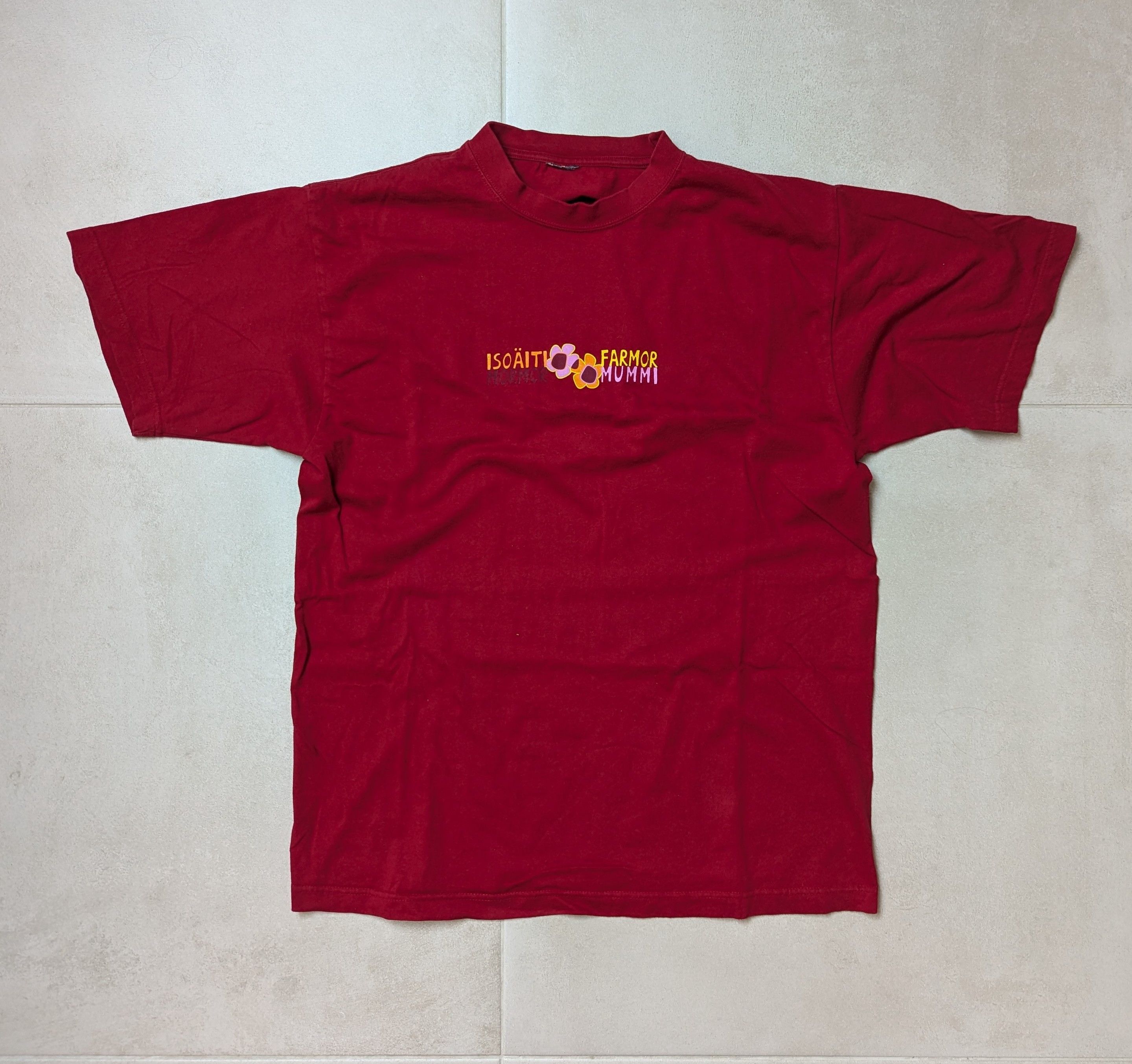 Other × Vintage Vintage Oversized Red T-Shirt Size US L / EU 52-54 / 3 - 1 Thumbnail