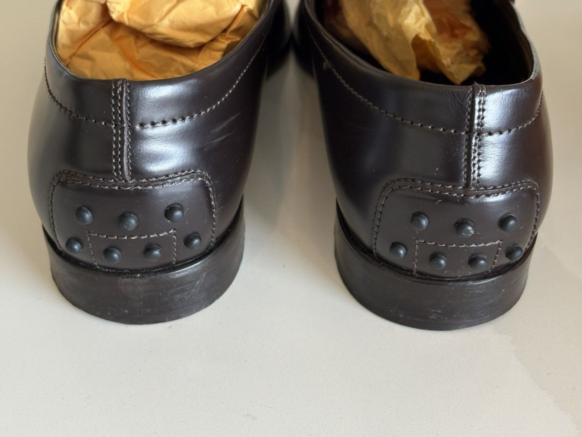 Tod's Beautiful Tod’s brown leather Dress Shoes Size US 10 / EU 43 - 8 Thumbnail