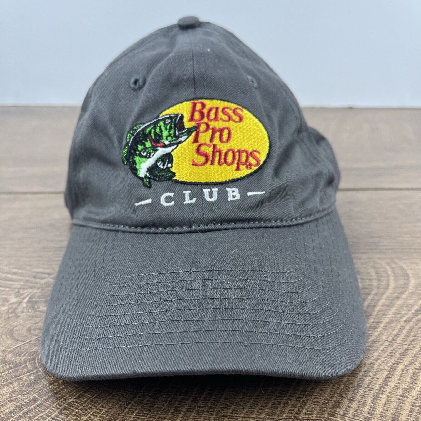 Other Bass Pro Shops Hat Bass Pro Club Hat Gray Hat Adjustable Hat Size ONE SIZE - 3 Thumbnail
