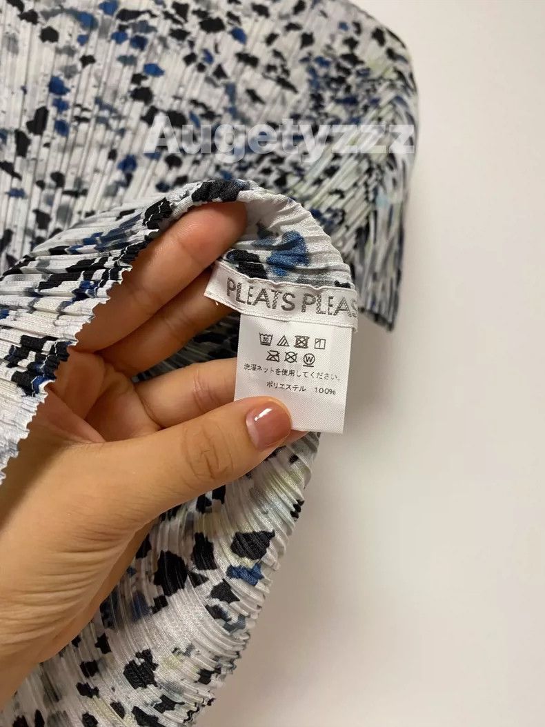 Issey Miyake issey miyake Patterned short sleeves Size M / US 6-8 / IT 42-44 - 3 Thumbnail