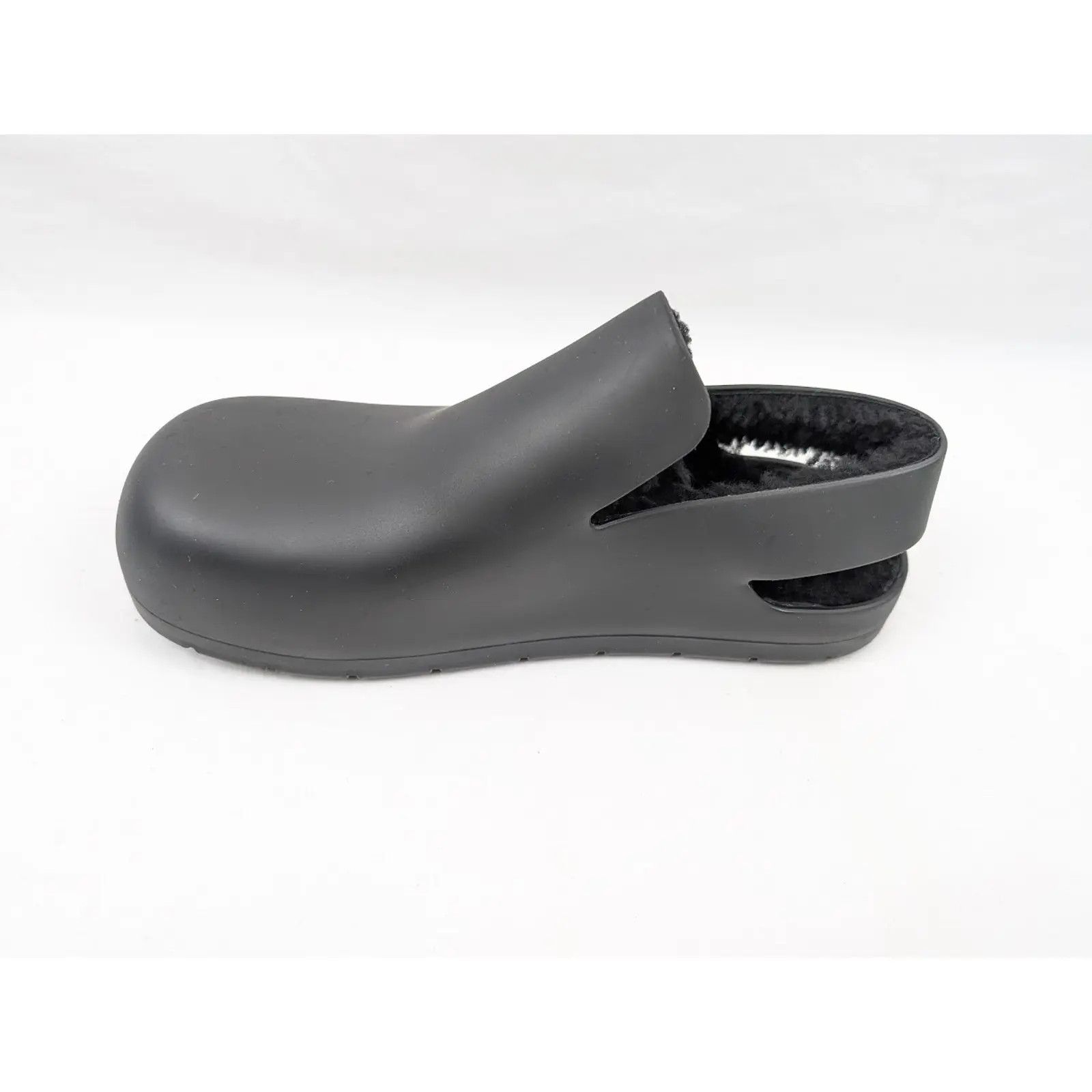 Bottega Veneta o1rshd1 Q:3/dup/ Rubber Sole shearling Puddle Sandal Black Size US 13 / EU 46 - 7 Thumbnail
