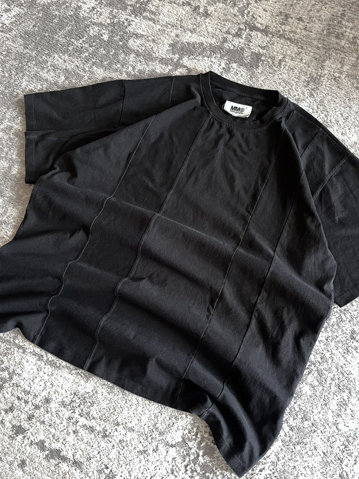 Maison Margiela Maison Margiela MM6 SS23 black T-shirt Size US XL / EU 56 / 4 - 2 Thumbnail