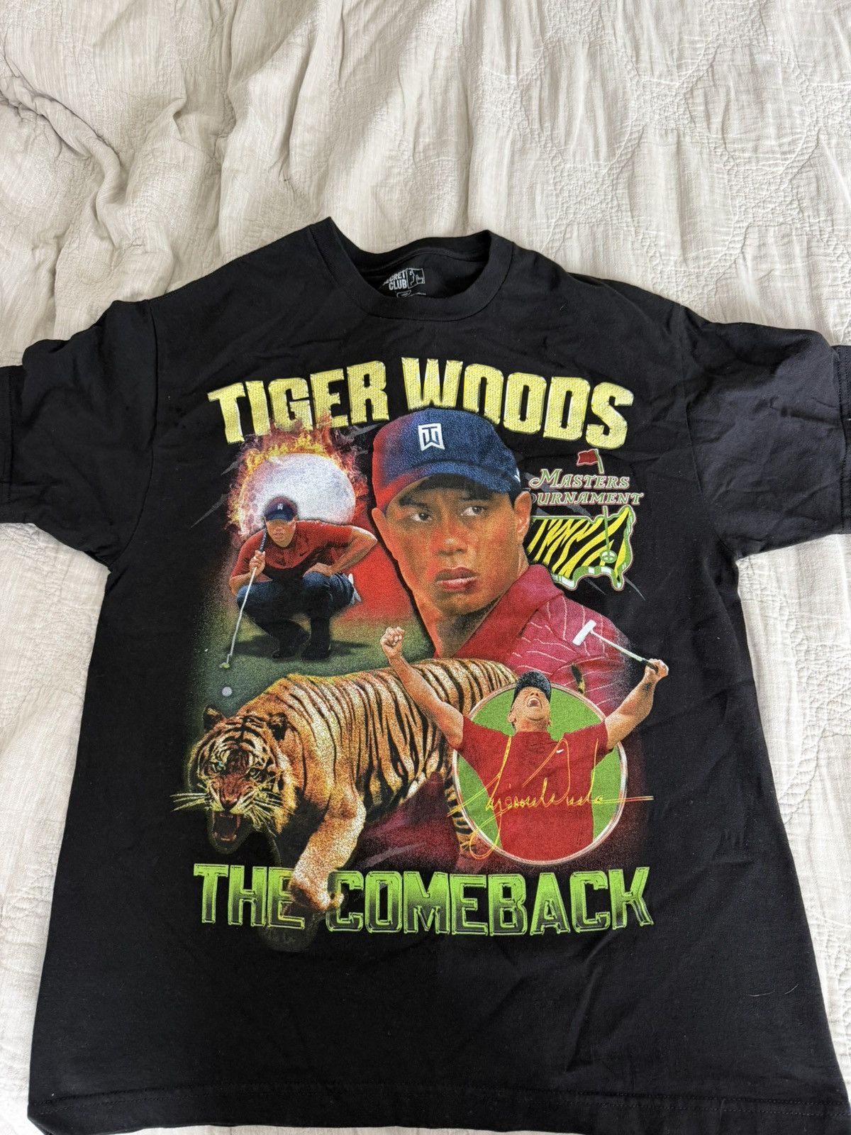 Market Secret Club Tiger Woods Masters Tee Size US L / EU 52-54 / 3 - 1 Thumbnail