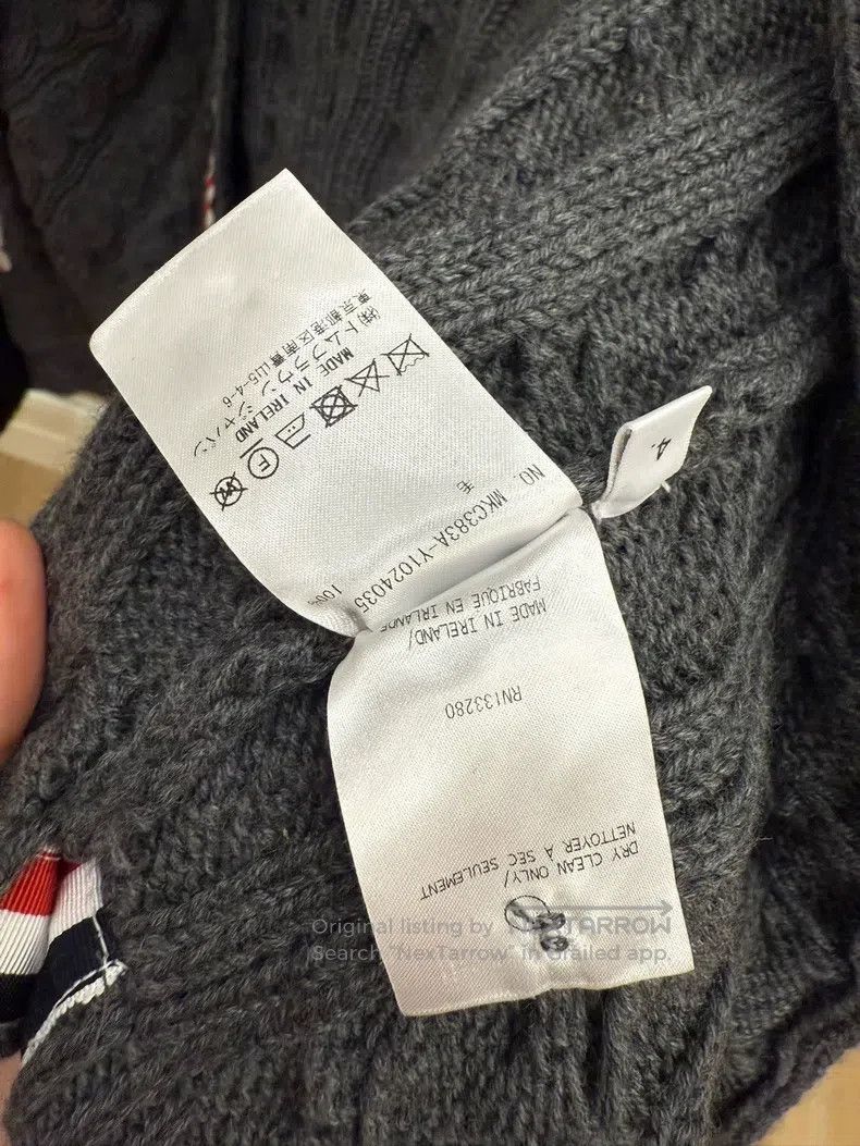Thom Browne Thom Browne woollen sweater Size US XL / EU 56 / 4 - 5 Thumbnail