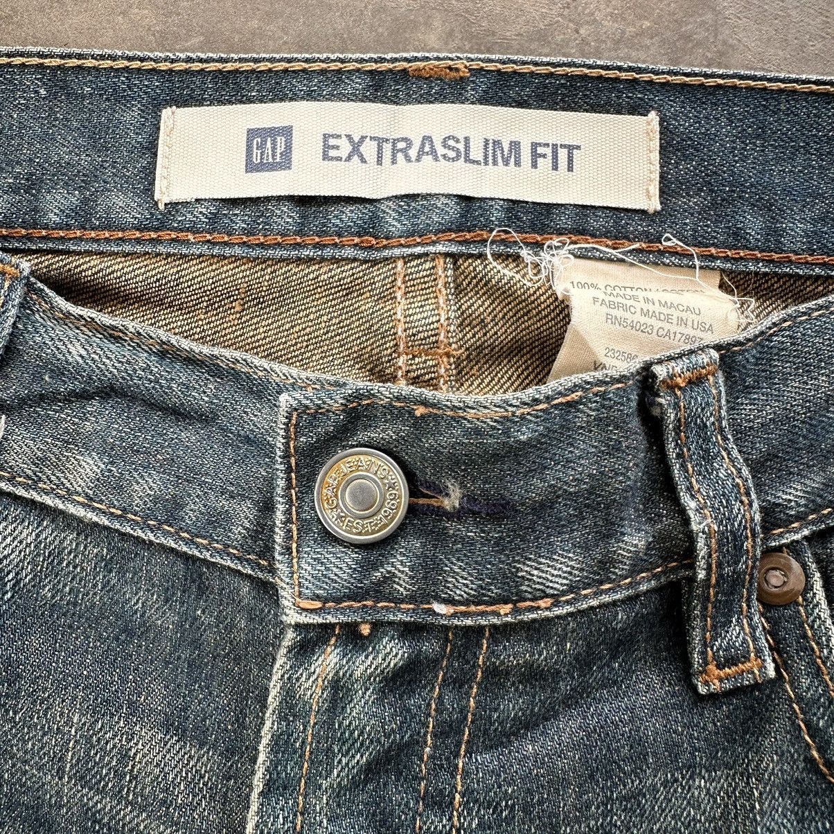 Japanese Brand Vintage Japanese Rusty Distressed Faded Denim Jean Pant W33 Size US 33 - 4 Thumbnail