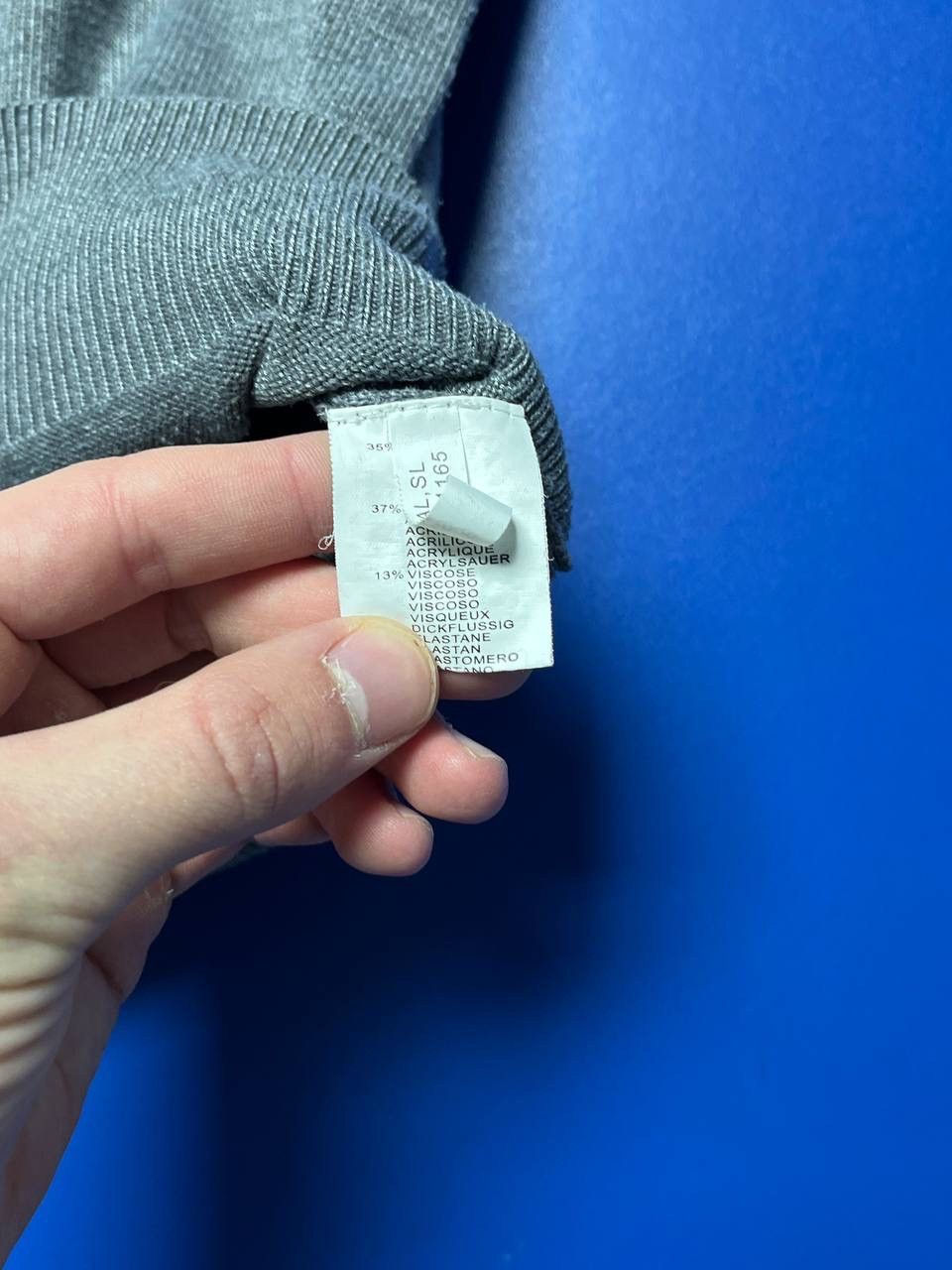 Polo Ralph Lauren Polo Ralph Lauren V-Neck Sweater (Grey) Size US M / EU 48-50 / 2 - 12 Thumbnail