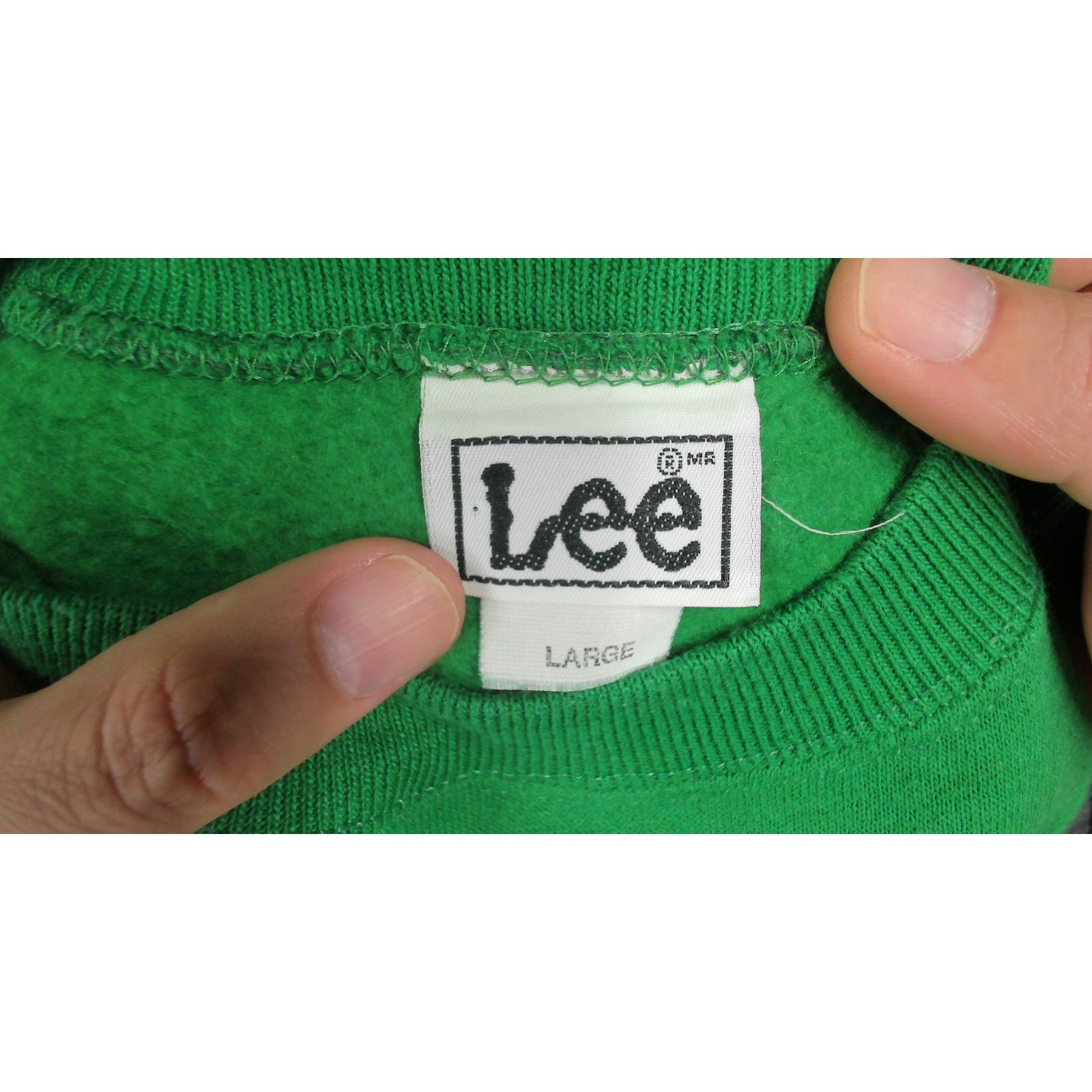 Lee Lee | Vintage 90s Quad City Irish Blank Raglan Sweatshirt Size US L / EU 52-54 / 3 - 7 Thumbnail